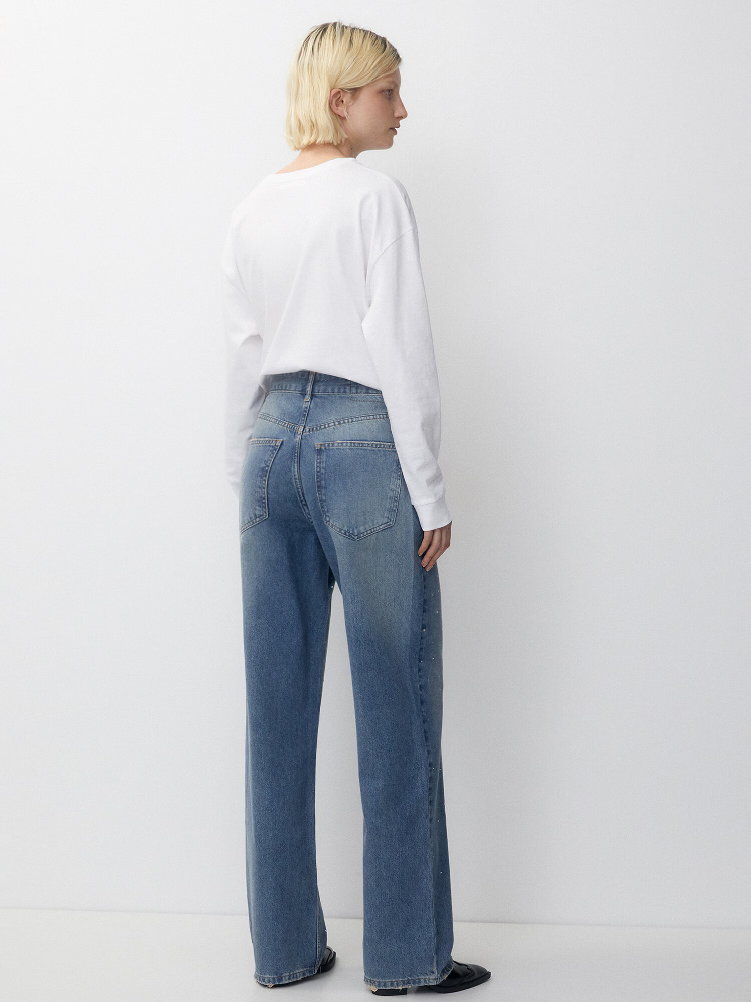 Pull&Bear Jeans albastru denim - Pled.ro