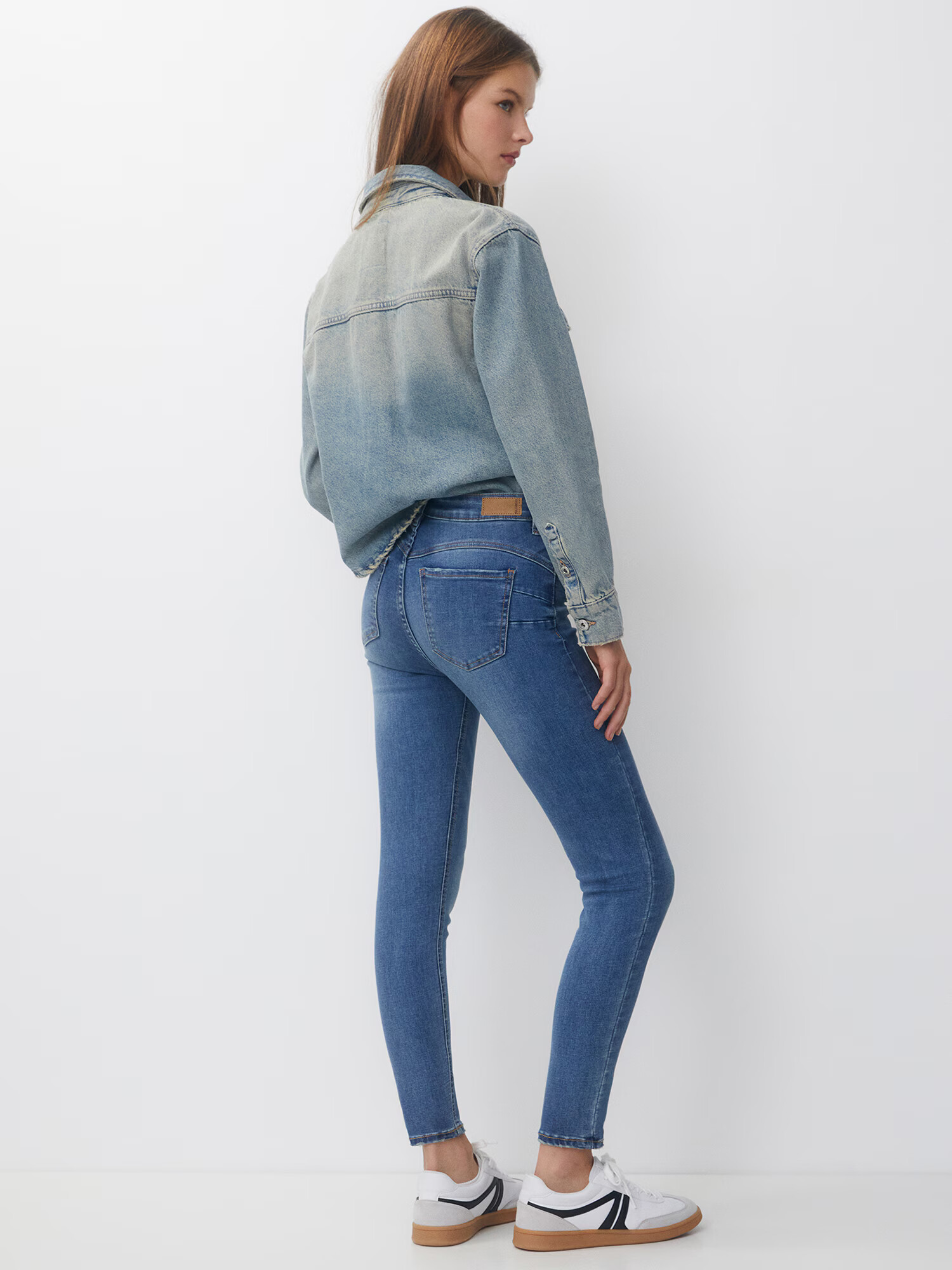 Pull&Bear Jeans albastru denim - Pled.ro