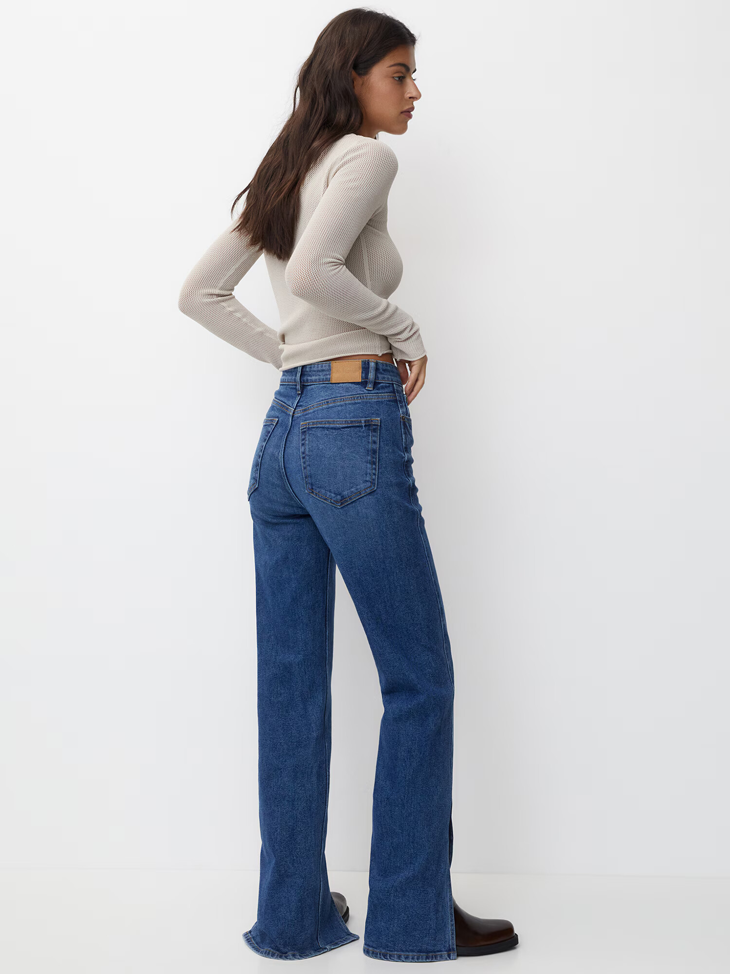 Pull&Bear Jeans albastru denim - Pled.ro