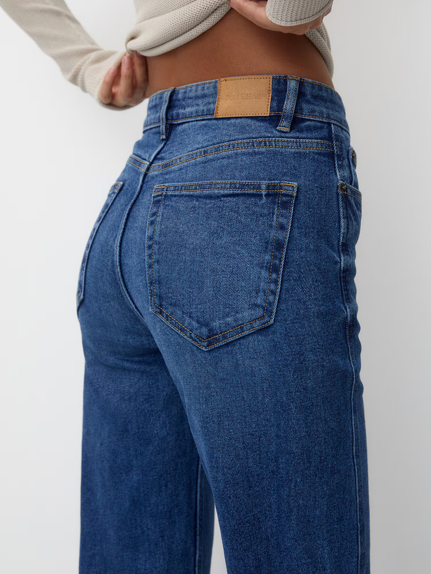 Pull&Bear Jeans albastru denim - Pled.ro