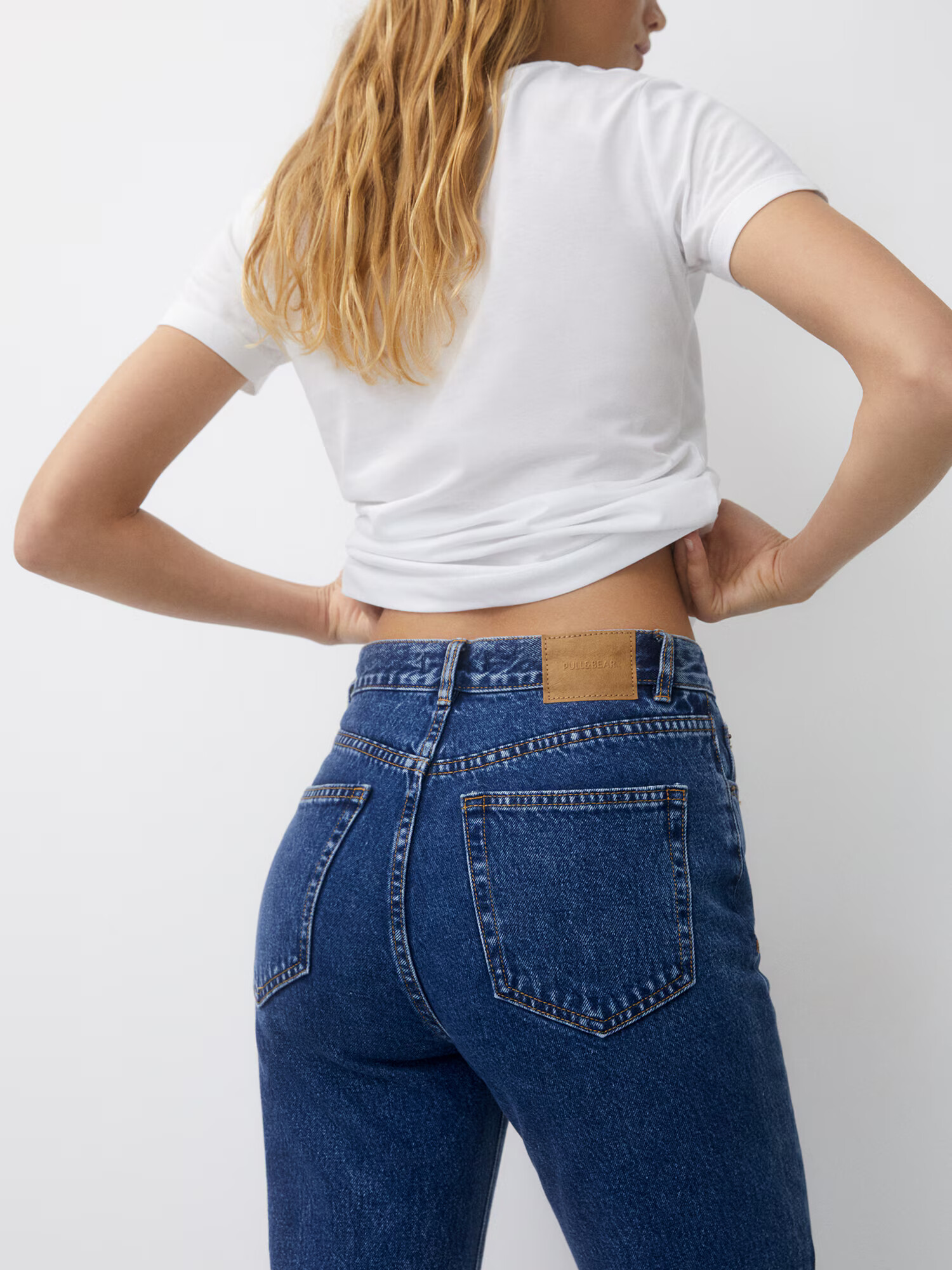 Pull&Bear Jeans albastru denim - Pled.ro