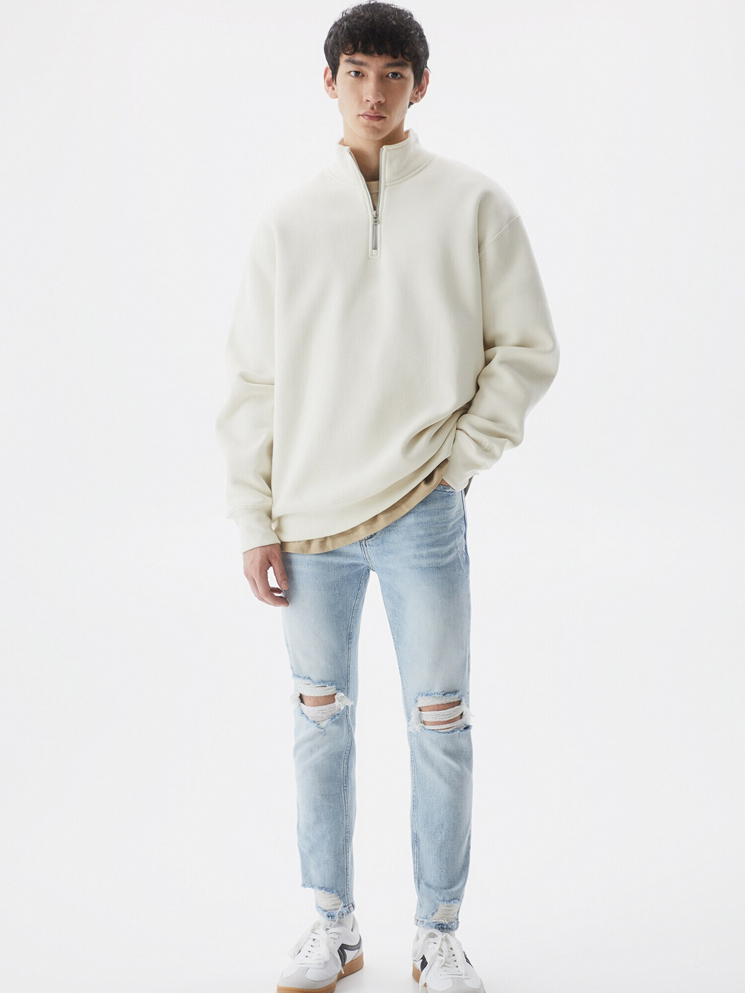 Pull&Bear Jeans albastru denim - Pled.ro