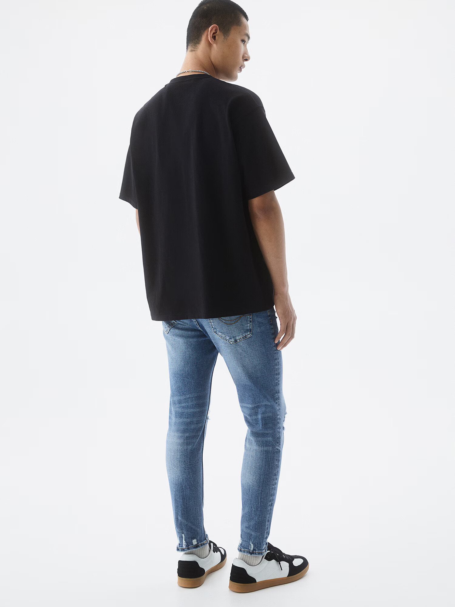 Pull&Bear Jeans albastru denim - Pled.ro