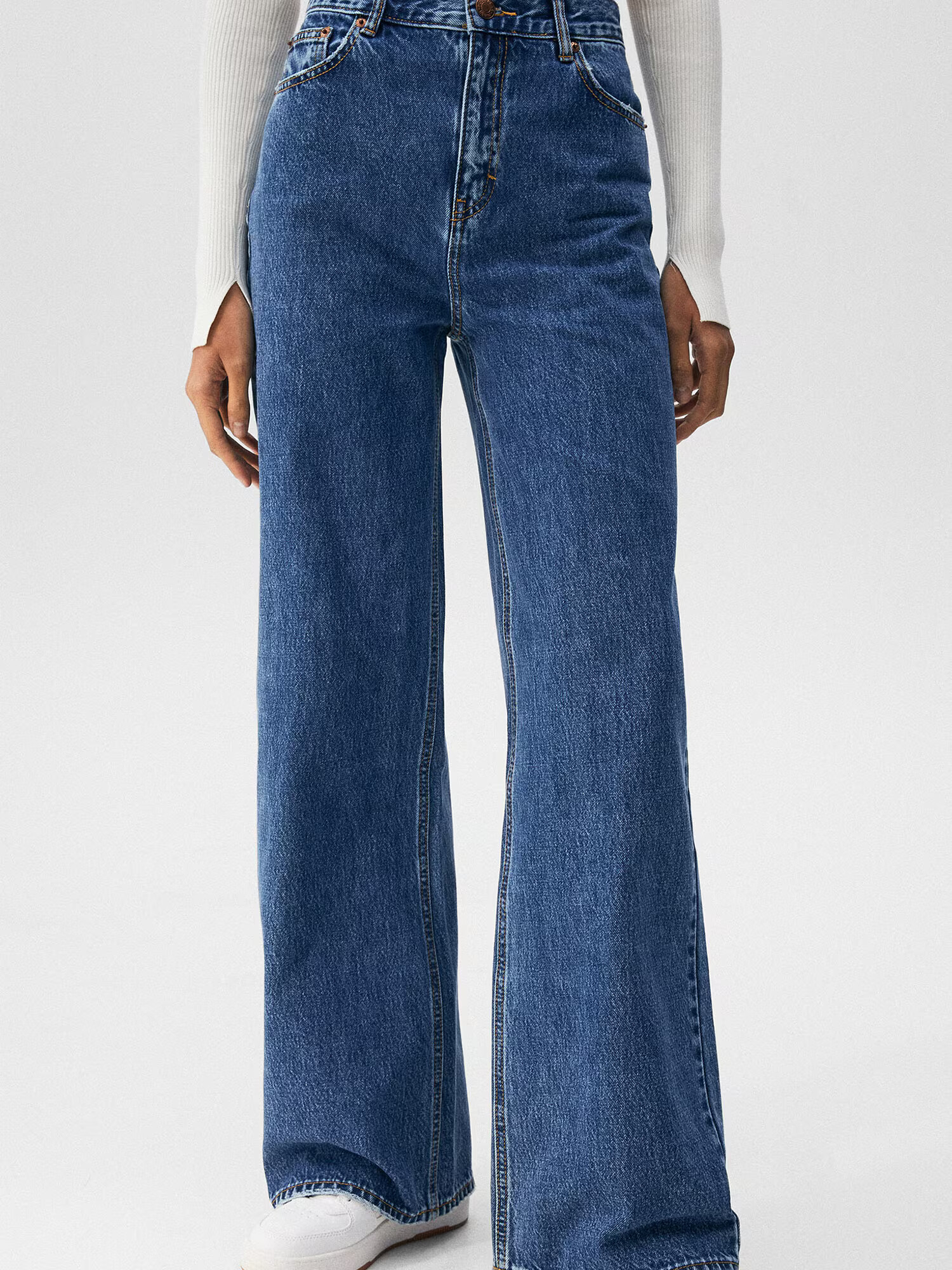 Pull&Bear Jeans albastru denim - Pled.ro