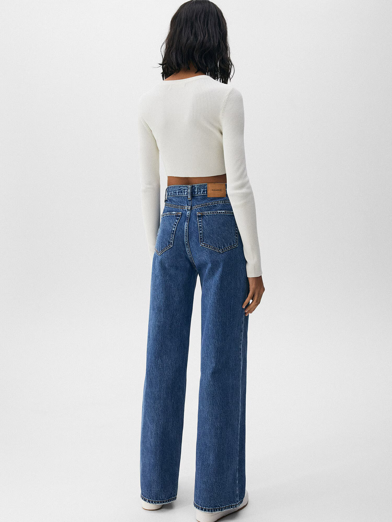 Pull&Bear Jeans albastru denim - Pled.ro