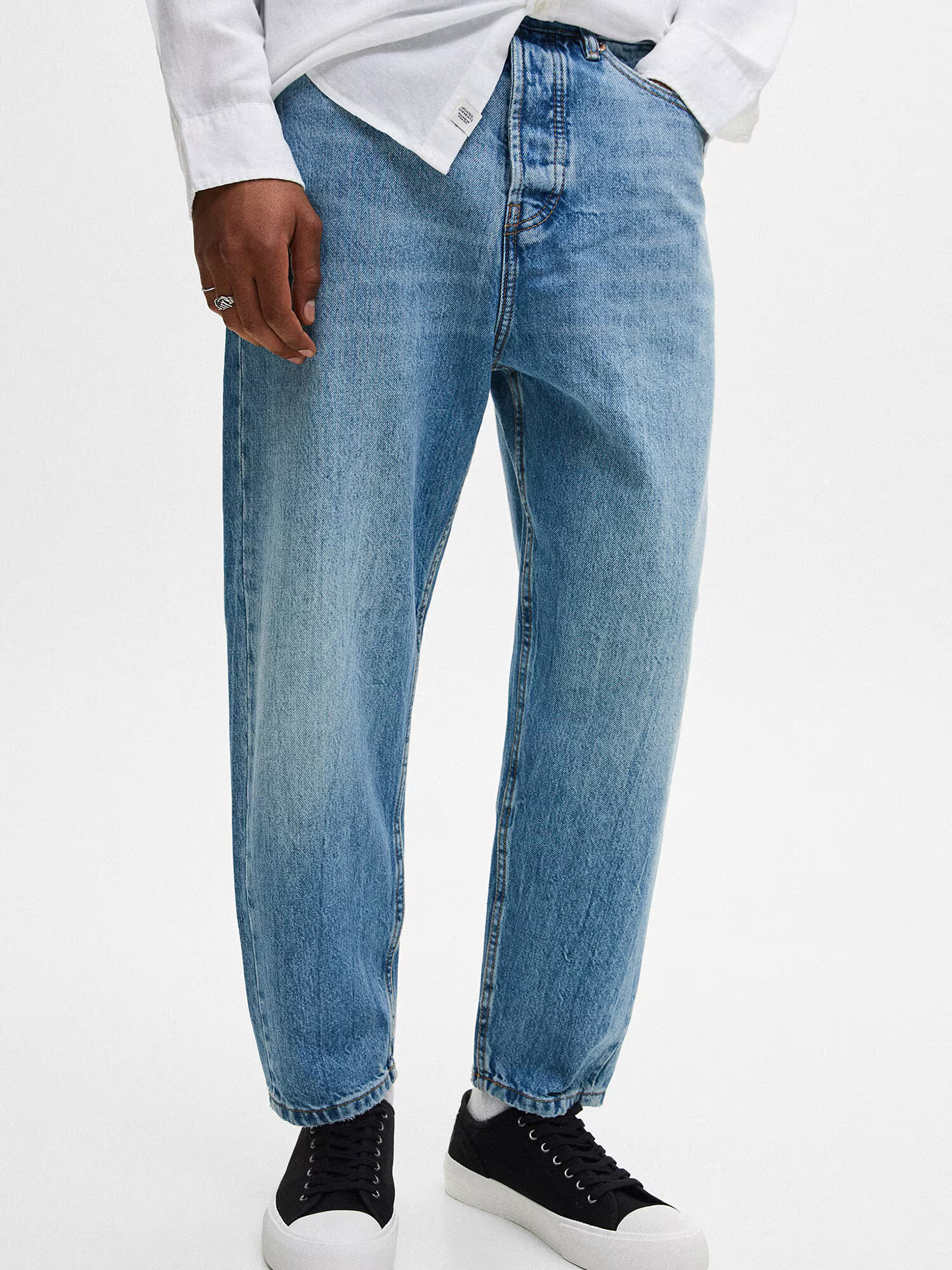 Pull&Bear Jeans albastru denim - Pled.ro