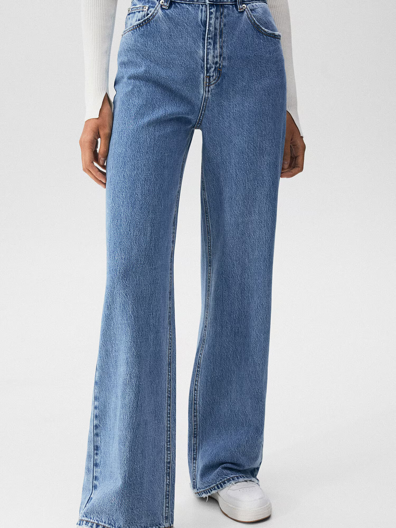 Pull&Bear Jeans albastru denim - Pled.ro