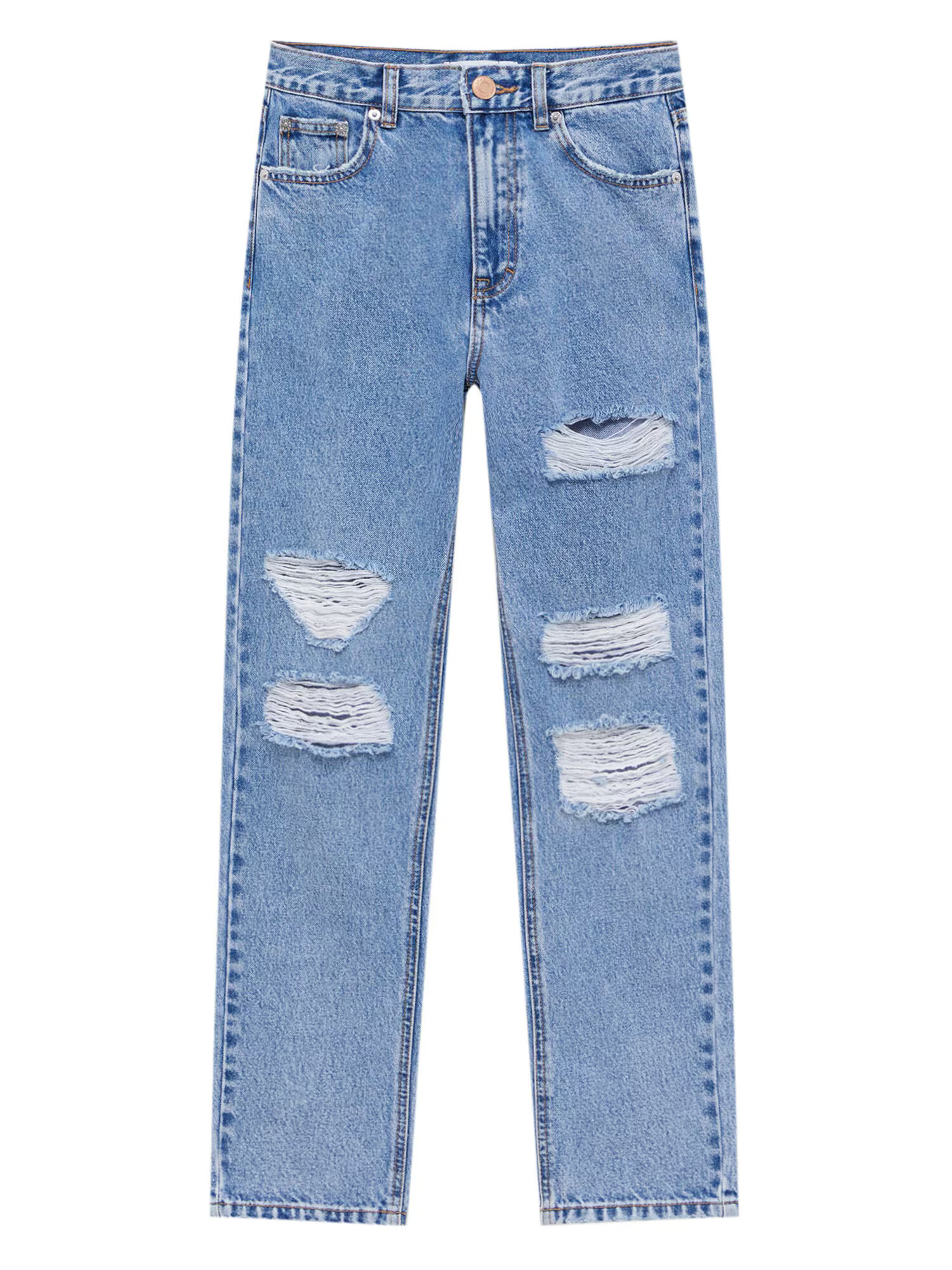 Pull&Bear Jeans albastru denim - Pled.ro