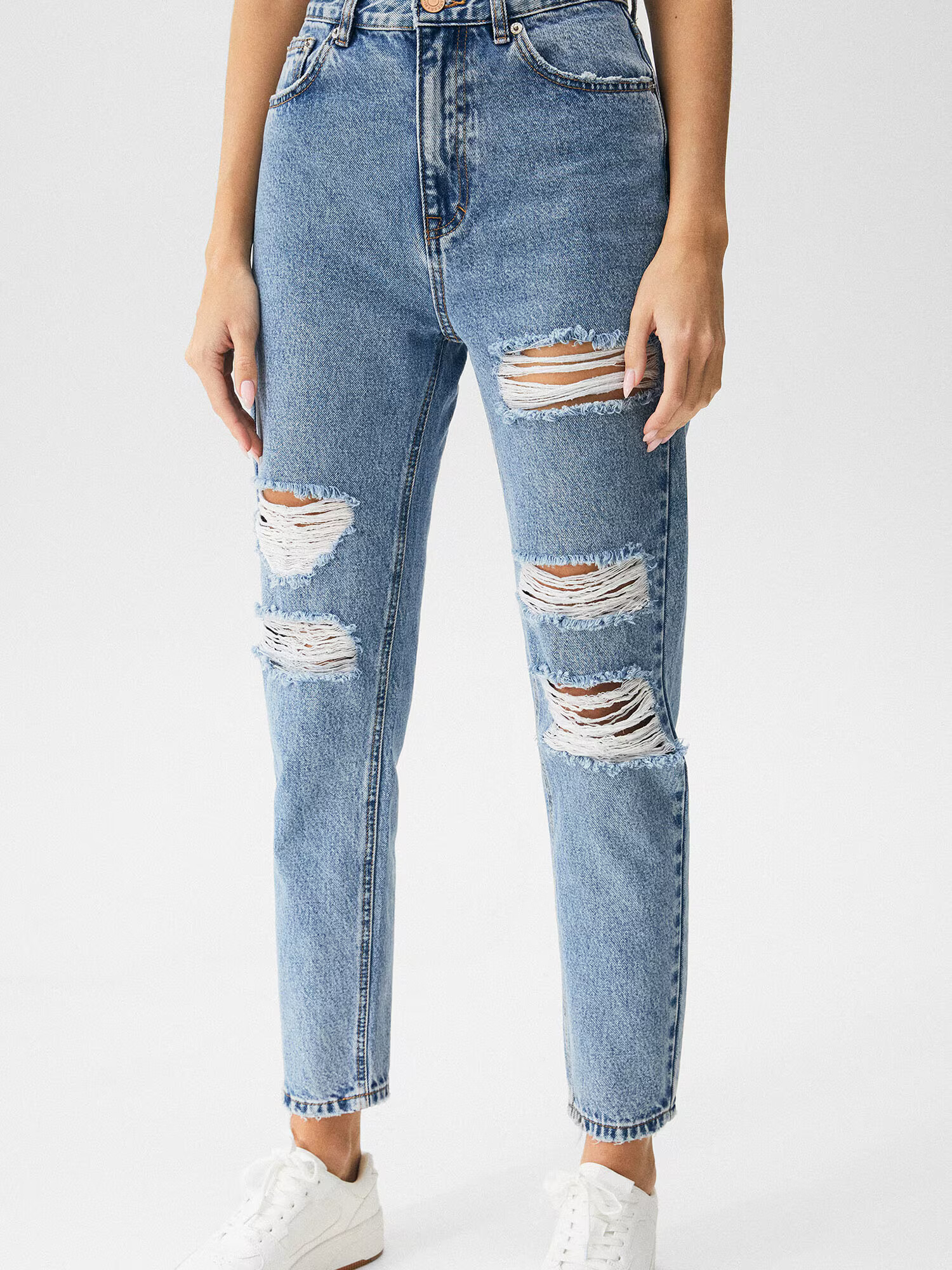 Pull&Bear Jeans albastru denim - Pled.ro