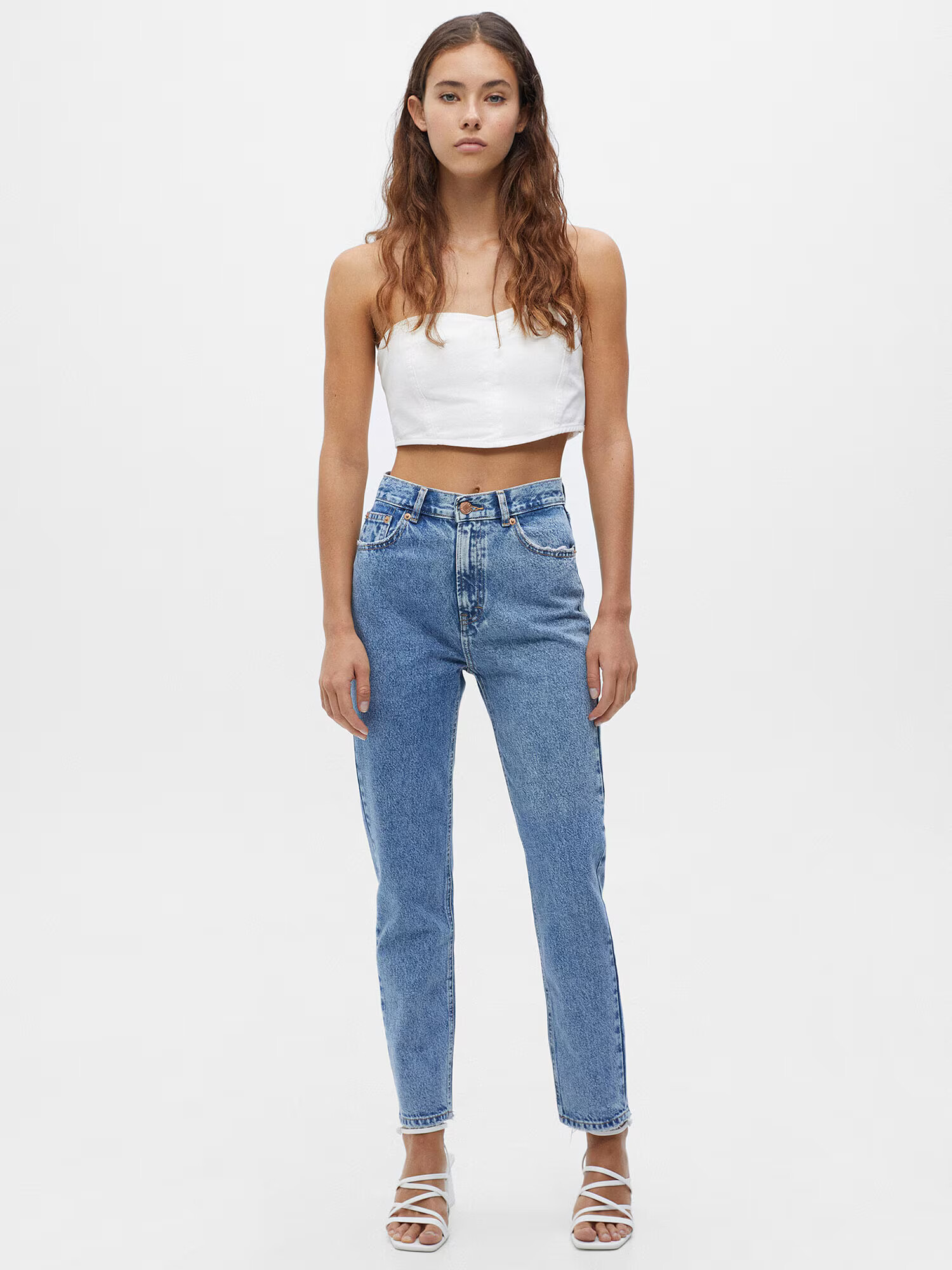 Pull&Bear Jeans albastru denim - Pled.ro