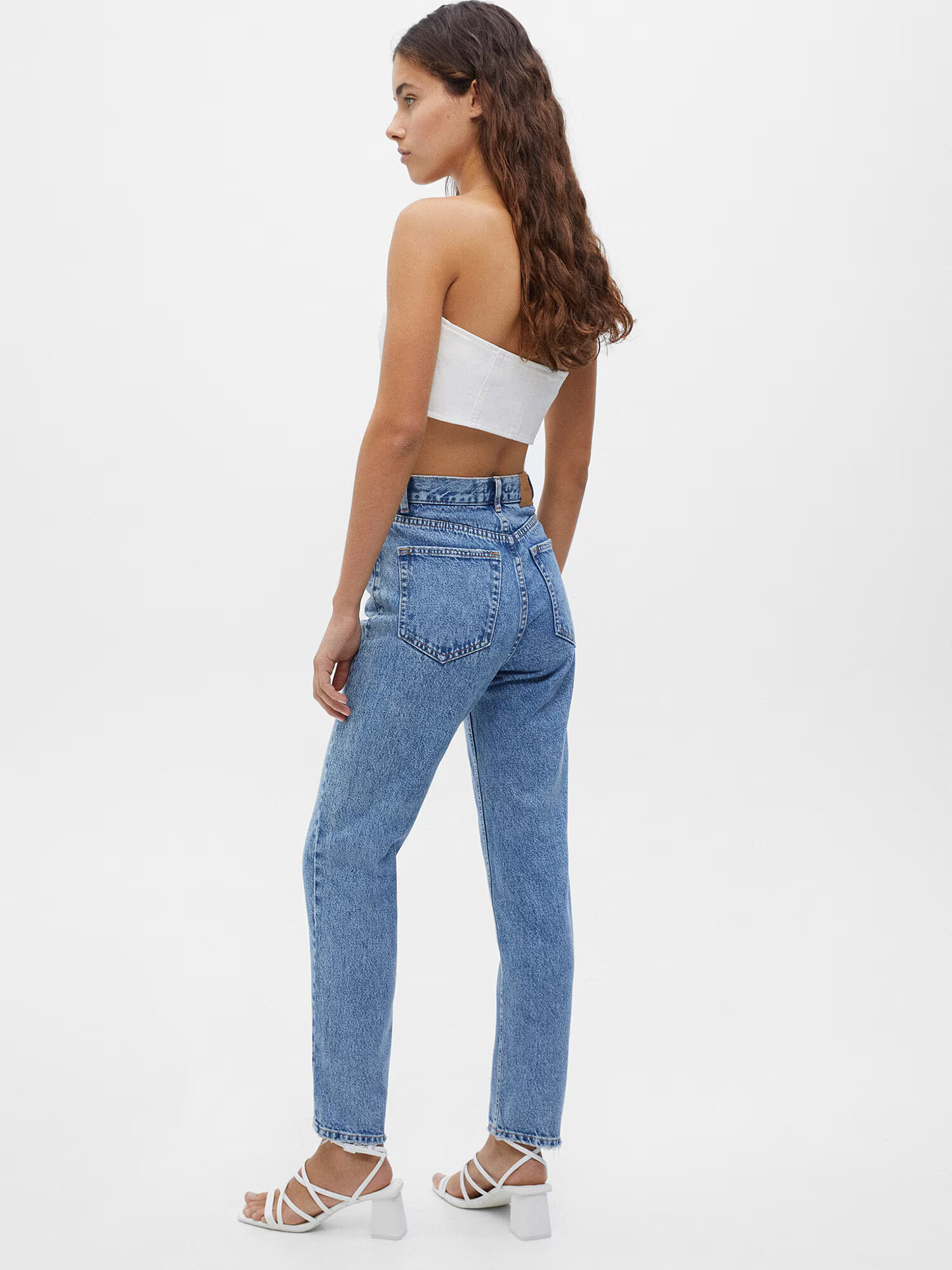 Pull&Bear Jeans albastru denim - Pled.ro