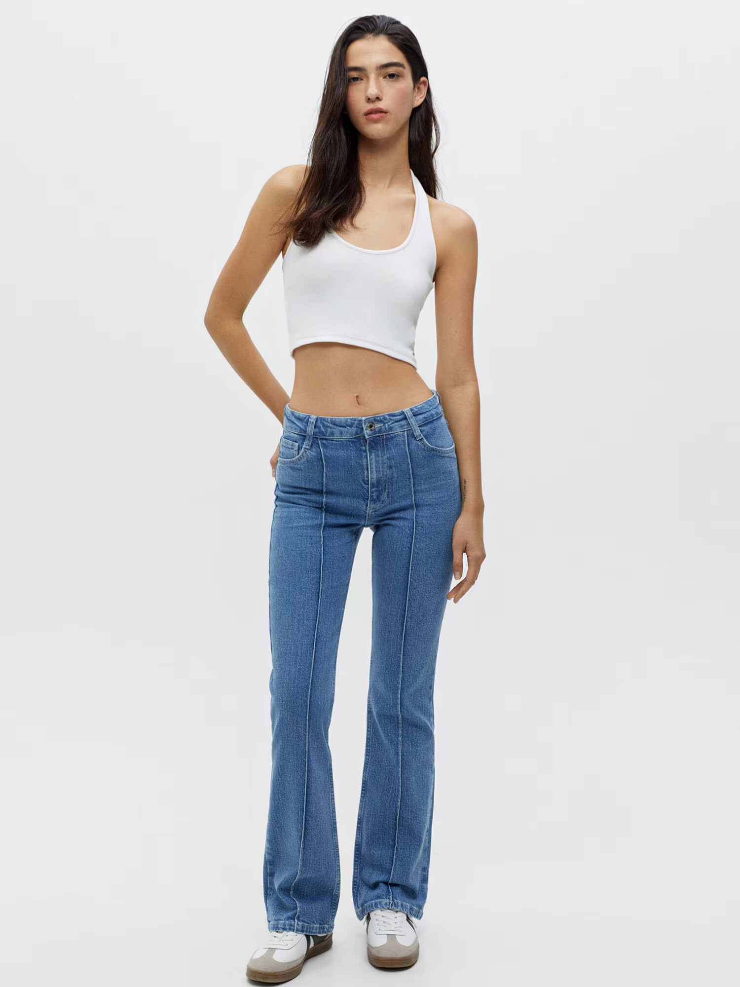 Pull&Bear Jeans albastru denim - Pled.ro