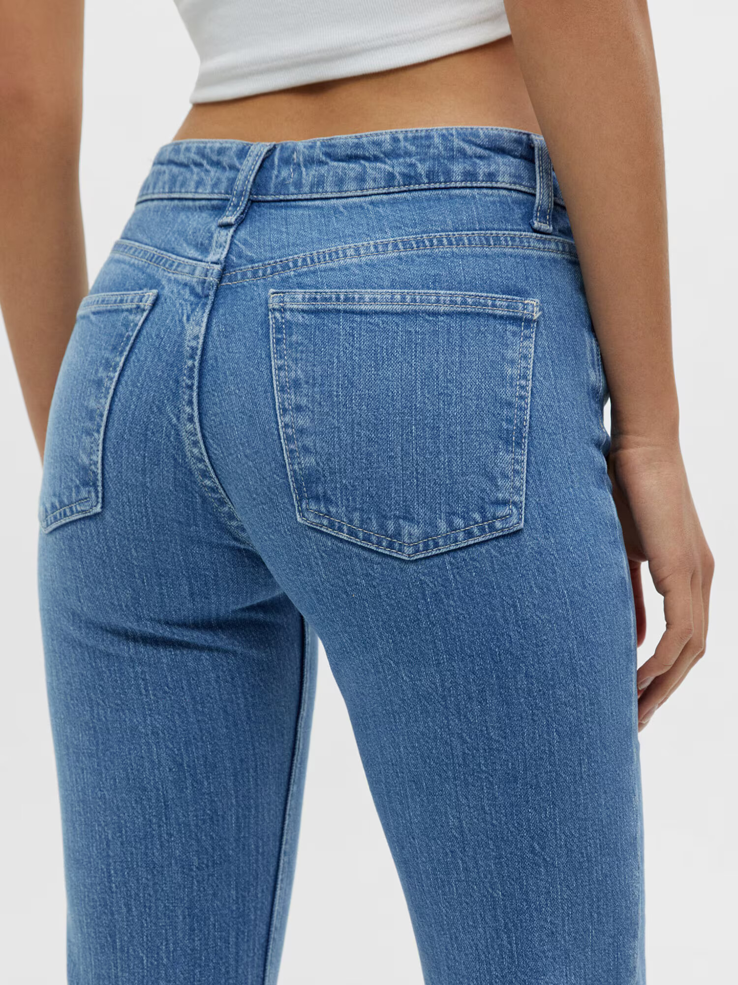 Pull&Bear Jeans albastru denim - Pled.ro