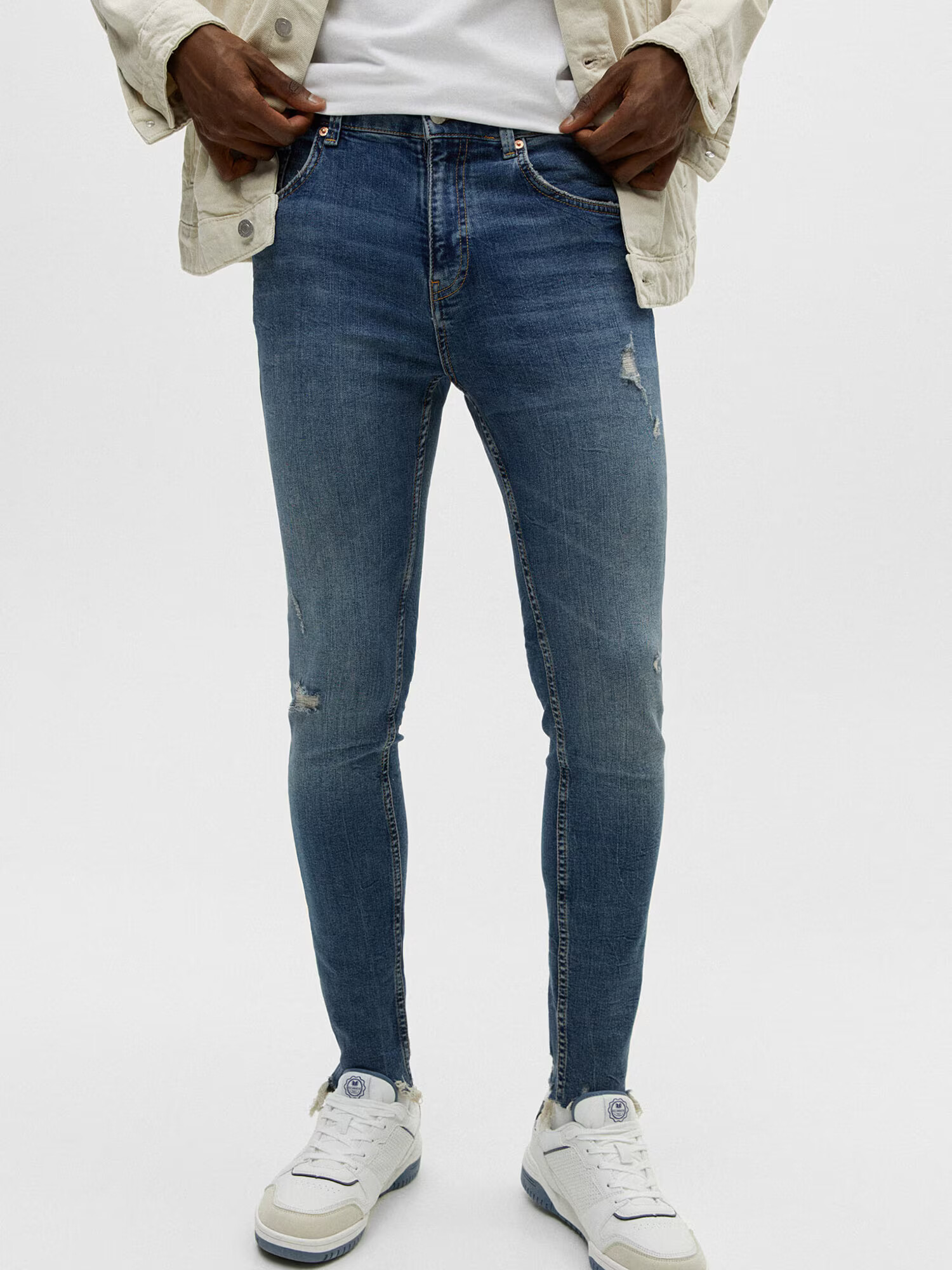 Pull&Bear Jeans albastru denim - Pled.ro