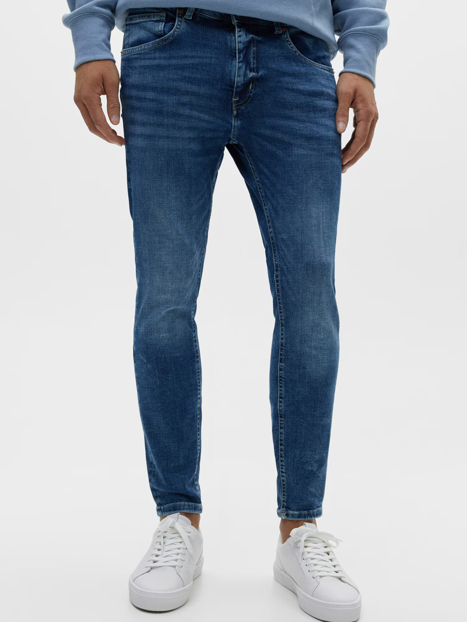 Pull&Bear Jeans albastru denim - Pled.ro