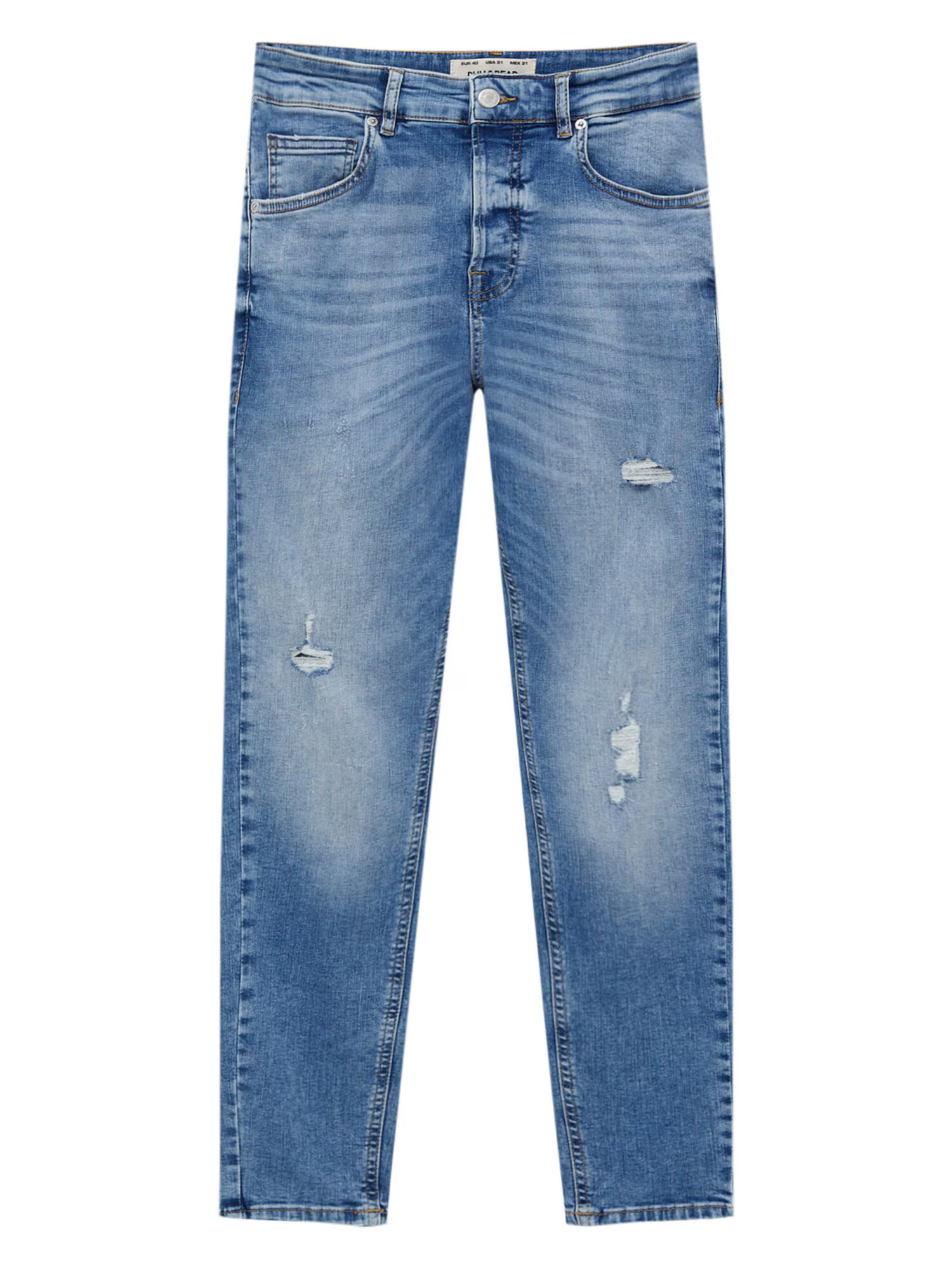 Pull&Bear Jeans albastru denim - Pled.ro