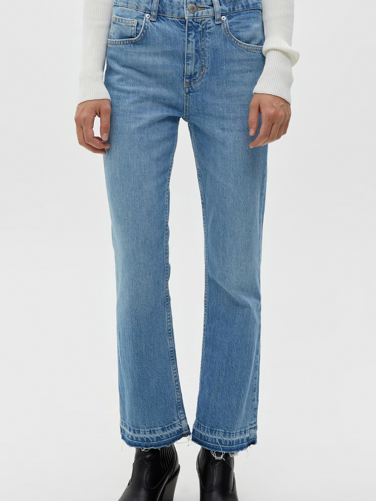 Pull&Bear Jeans albastru denim - Pled.ro