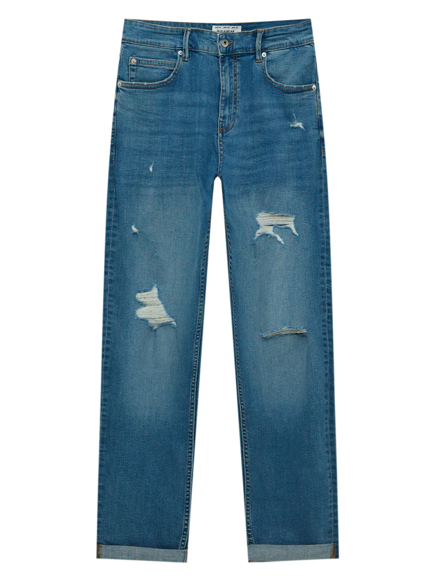 Pull&Bear Jeans albastru denim - Pled.ro