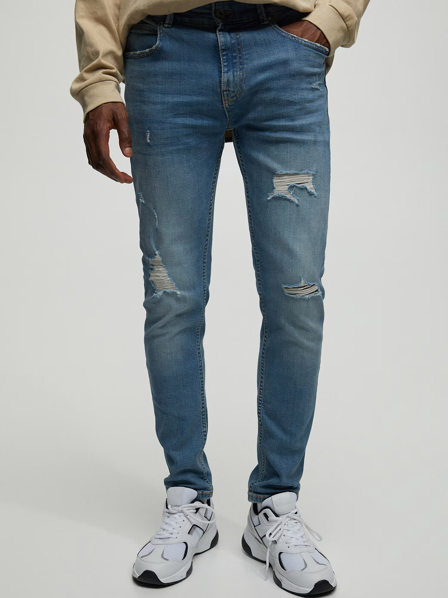 Pull&Bear Jeans albastru denim - Pled.ro