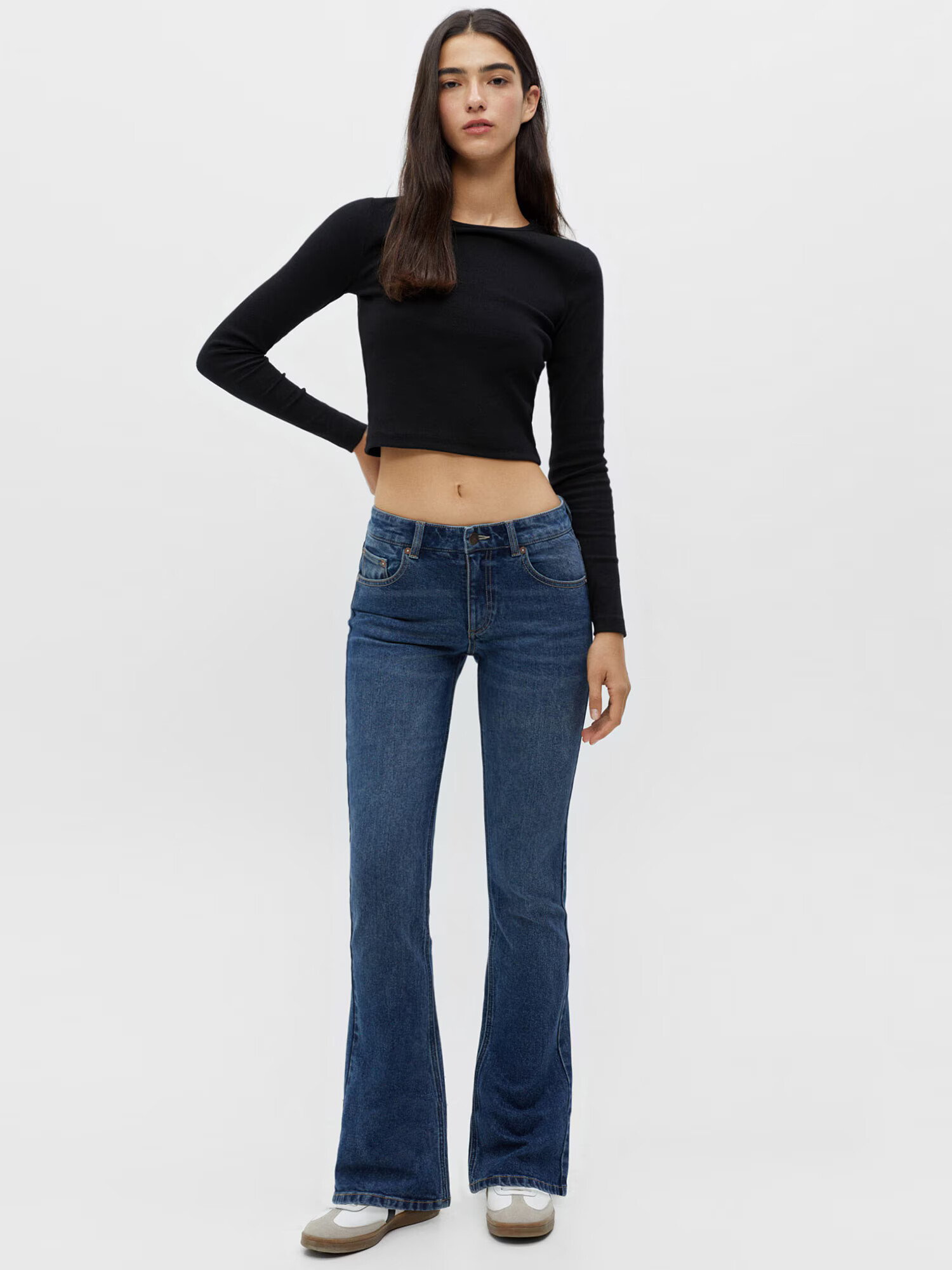 Pull&Bear Jeans albastru denim - Pled.ro