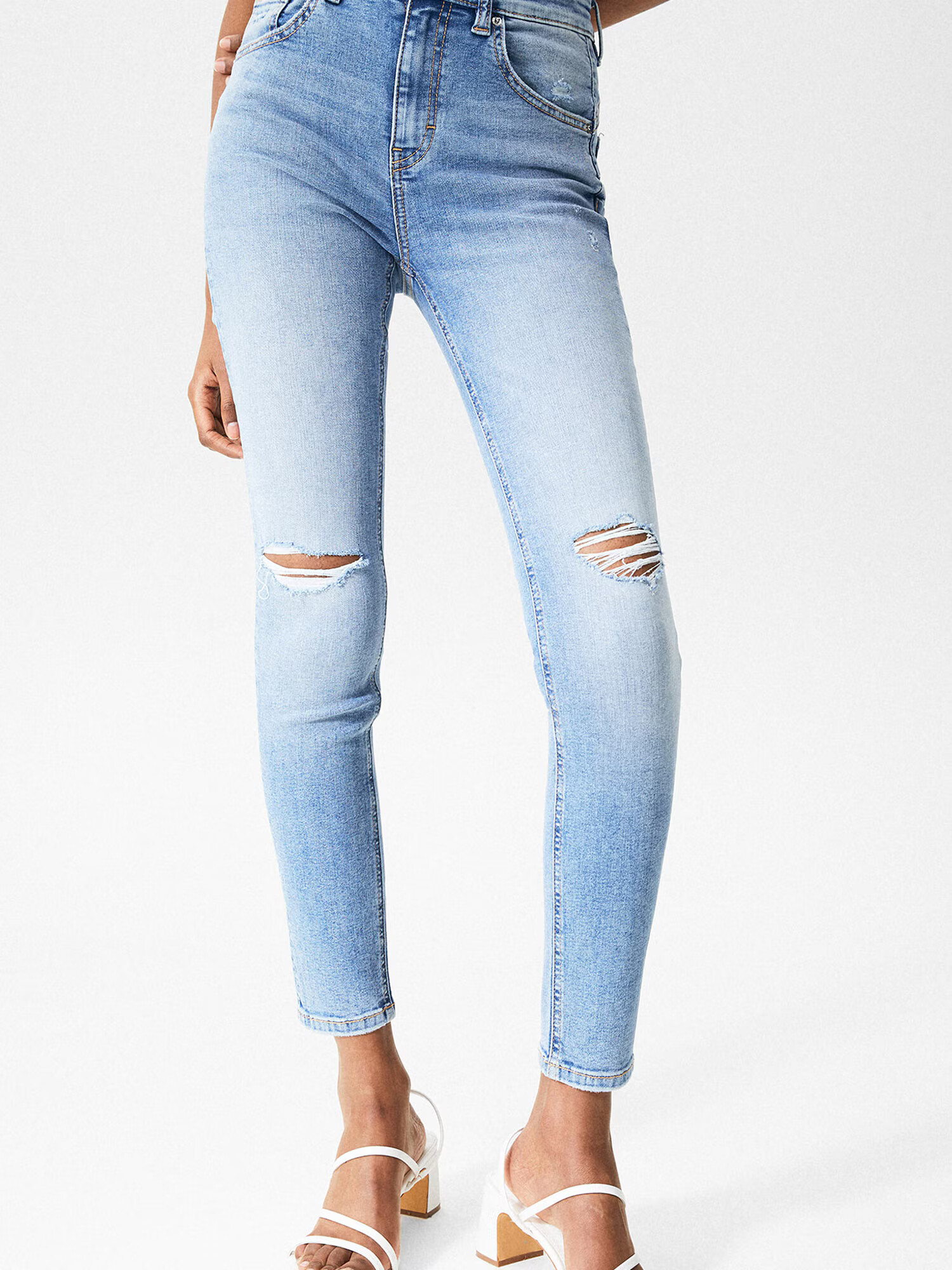 Pull&Bear Jeans albastru denim - Pled.ro