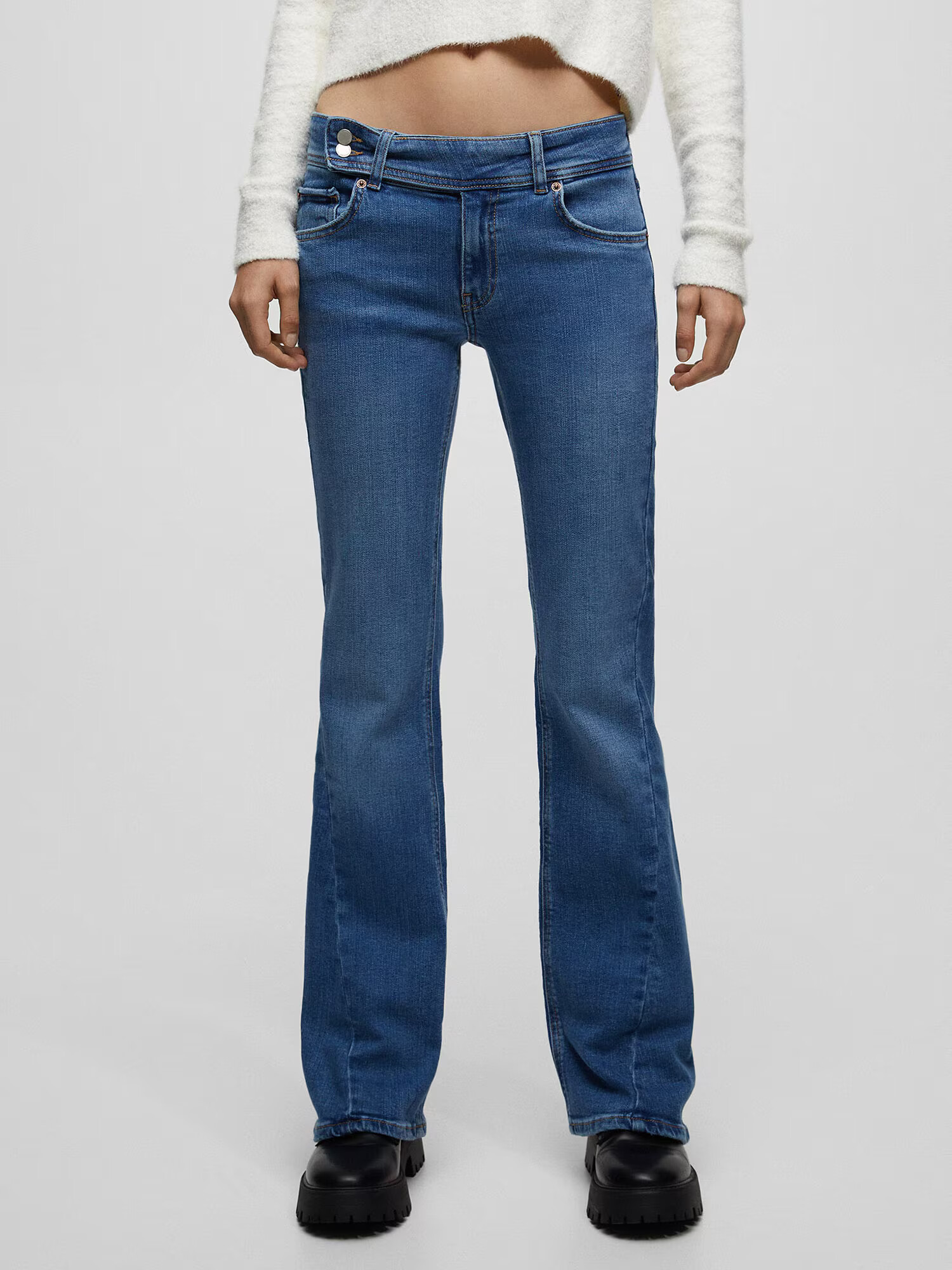 Pull&Bear Jeans albastru denim - Pled.ro