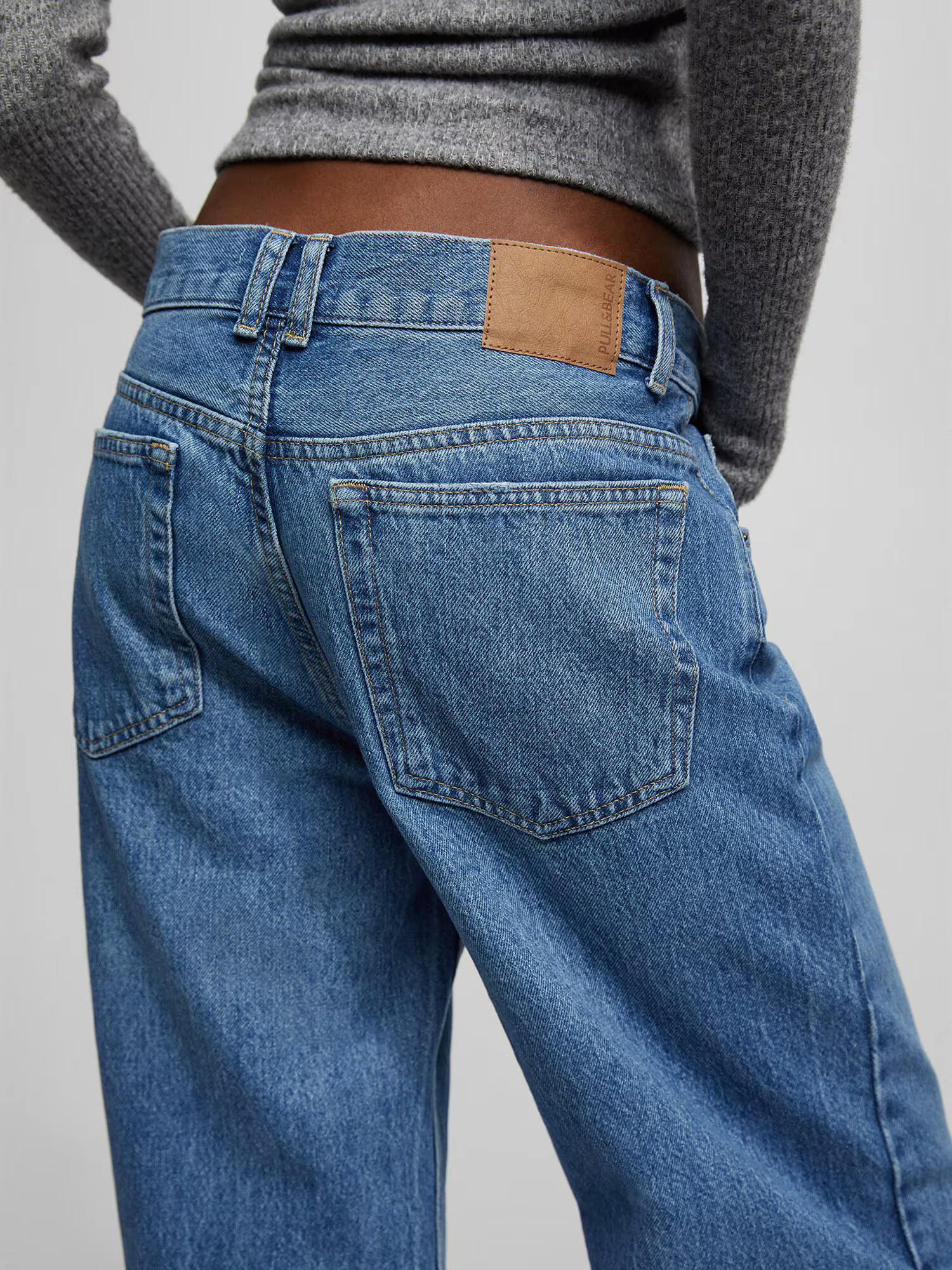 Pull&Bear Jeans albastru denim - Pled.ro