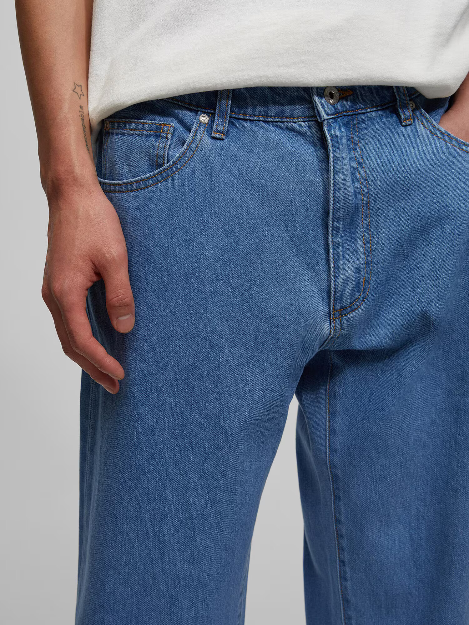 Pull&Bear Jeans albastru denim - Pled.ro