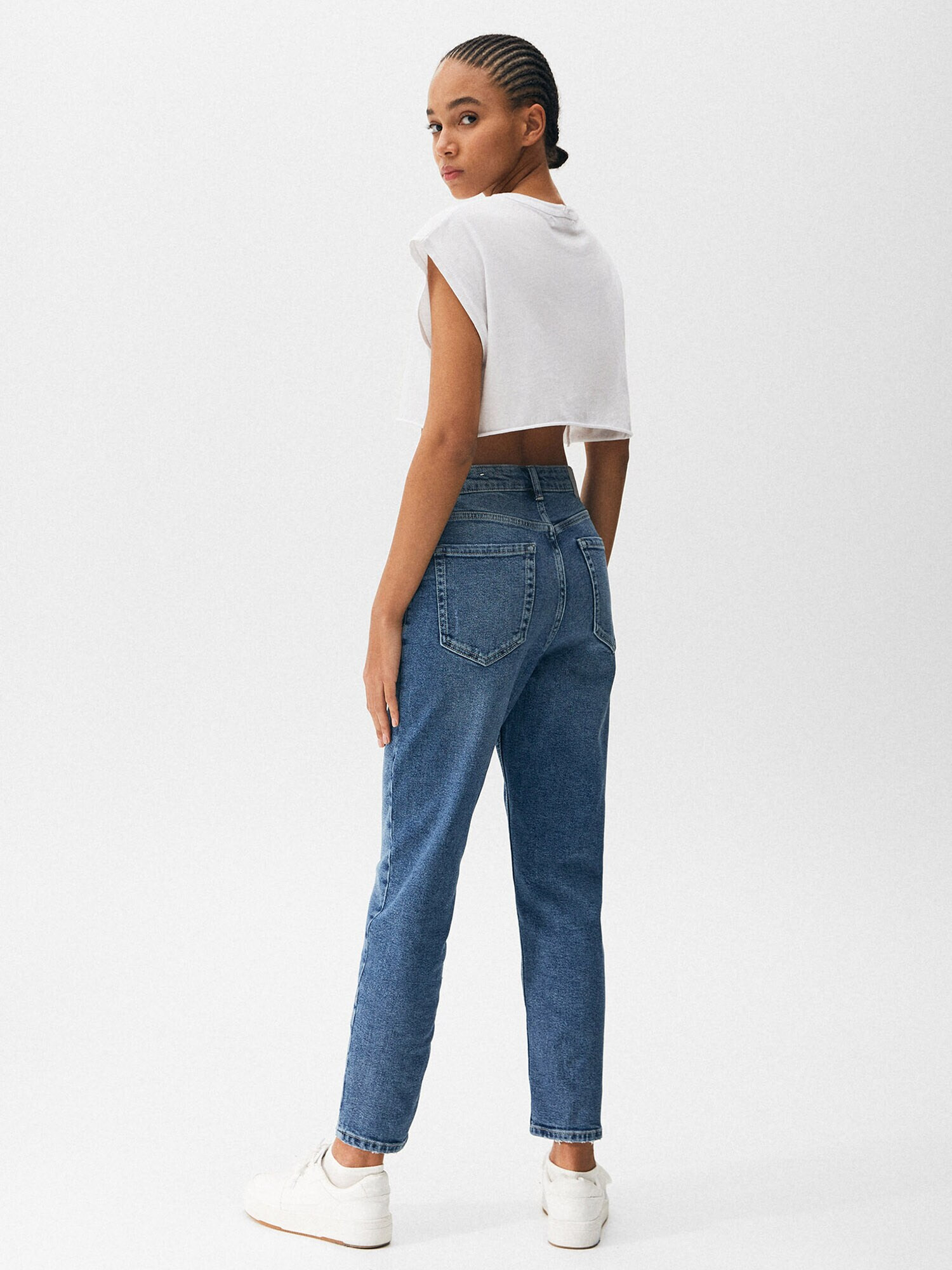 Pull&Bear Jeans albastru denim - Pled.ro