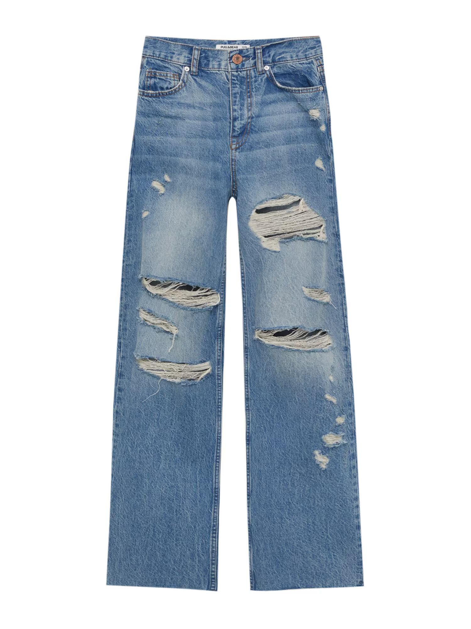 Pull&Bear Jeans albastru denim - Pled.ro