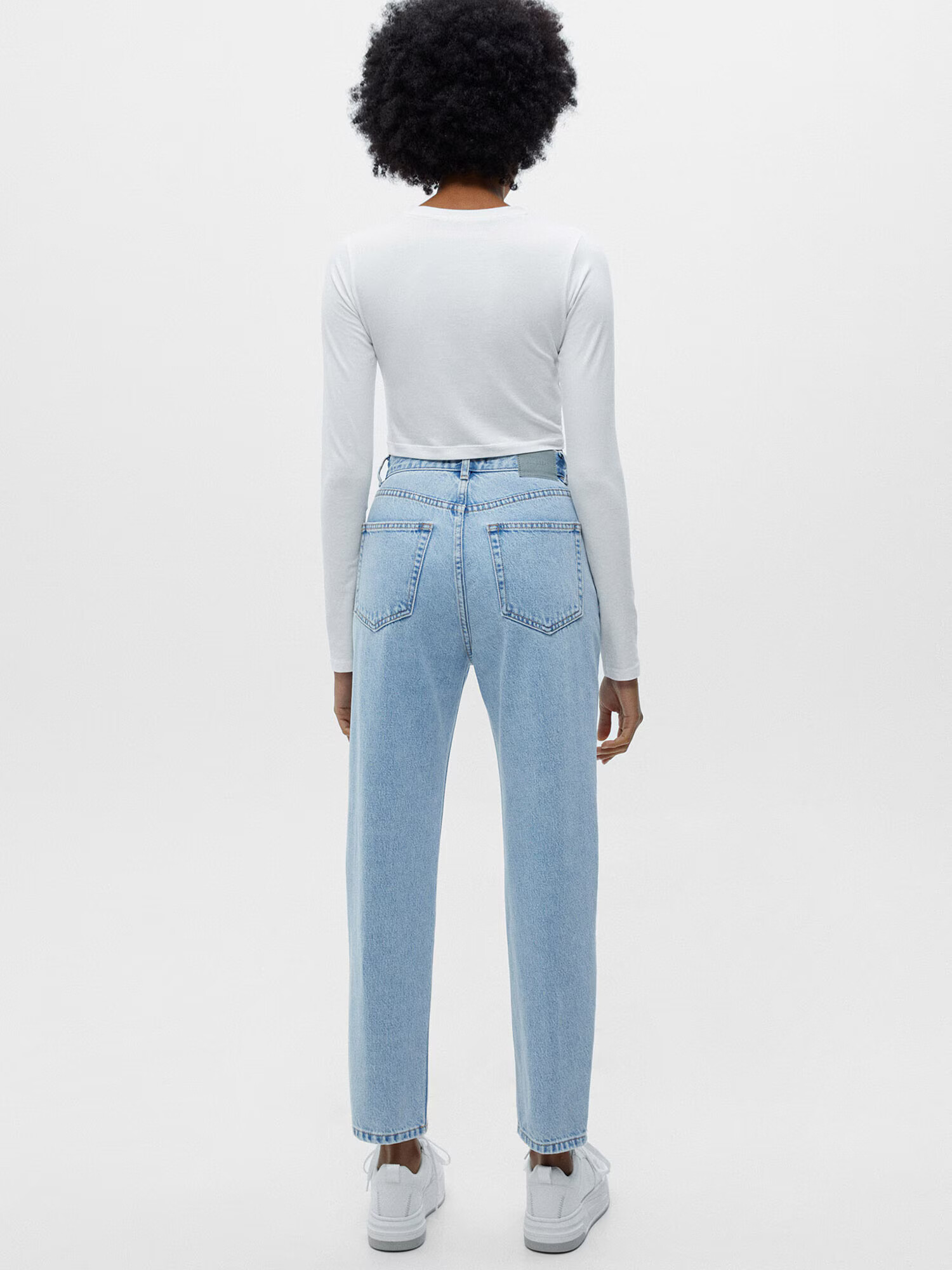 Pull&Bear Jeans albastru deschis - Pled.ro