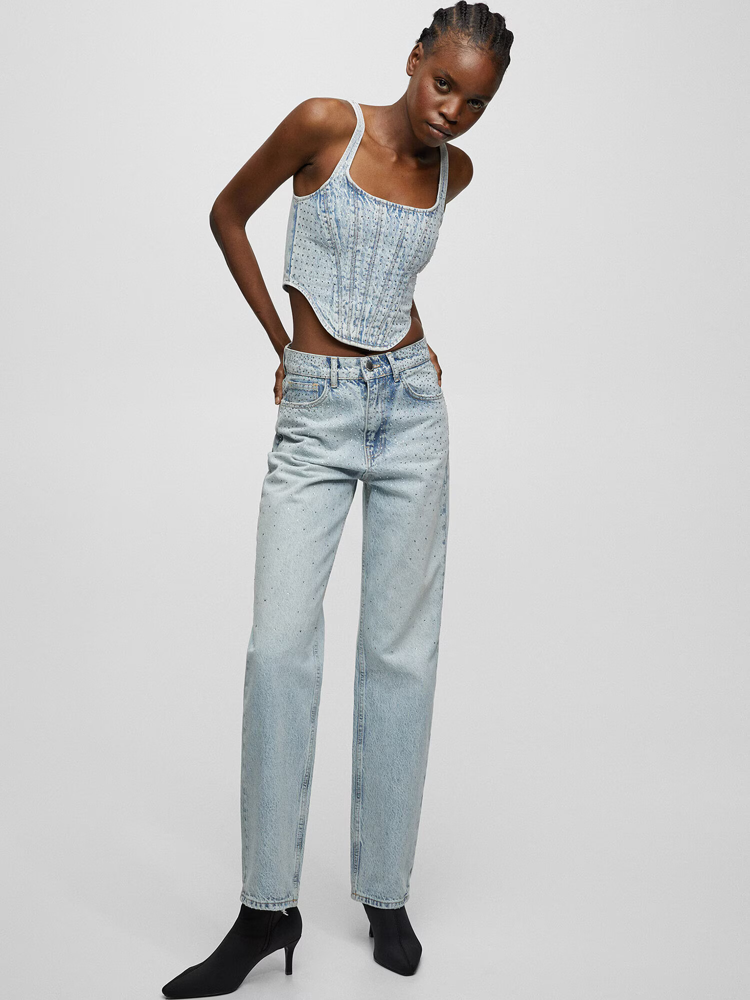 Pull&Bear Jeans albastru deschis - Pled.ro