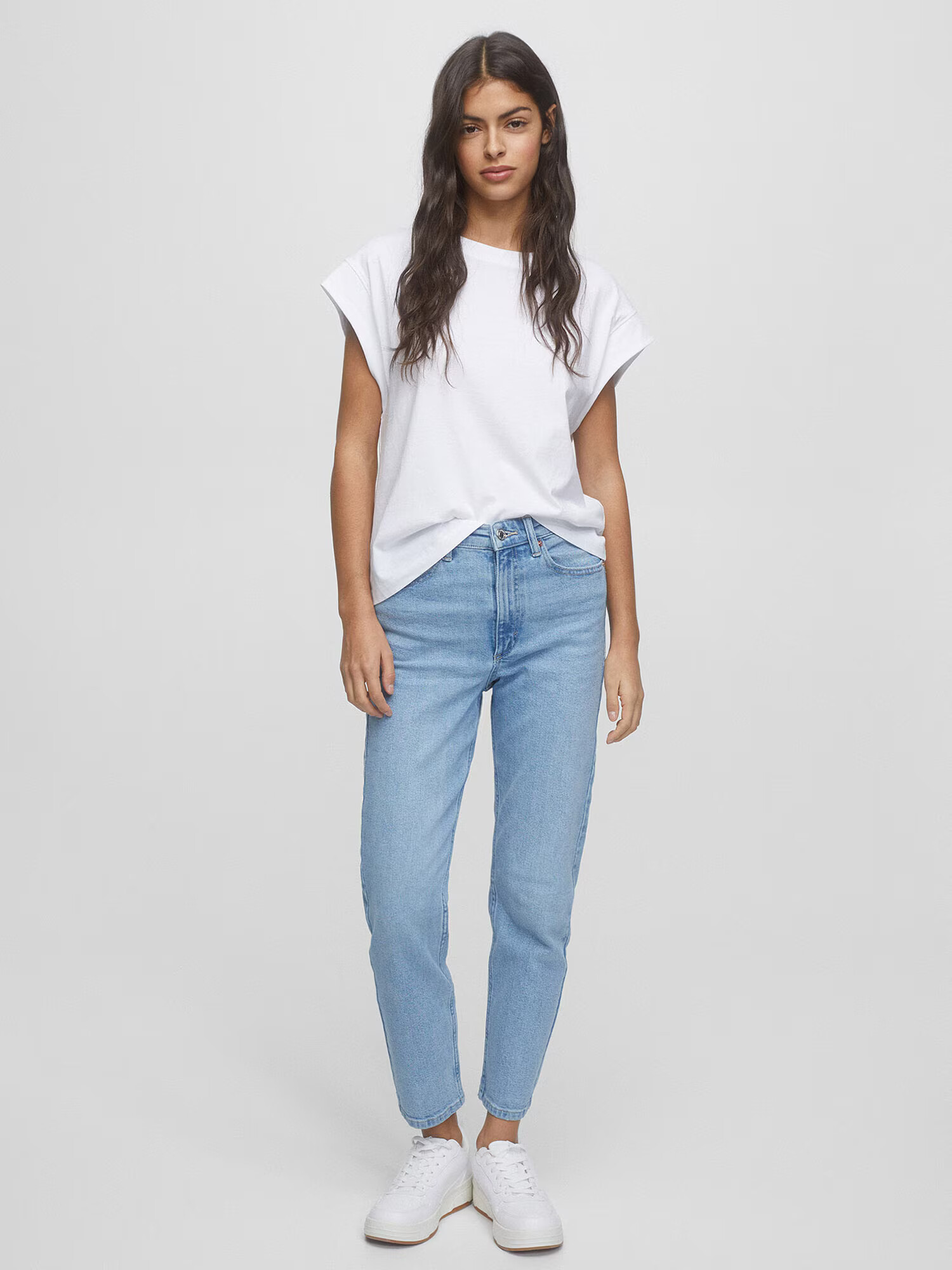 Pull&Bear Jeans albastru deschis - Pled.ro