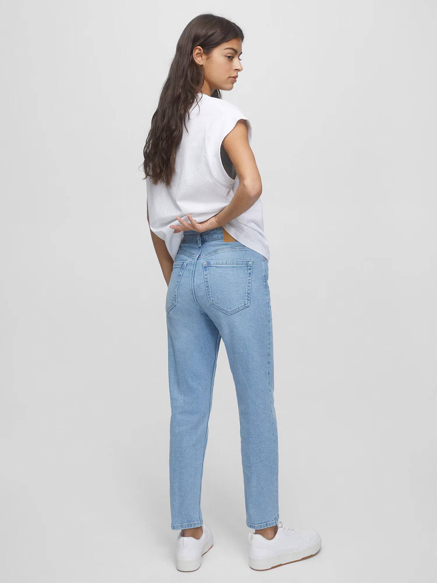 Pull&Bear Jeans albastru deschis - Pled.ro