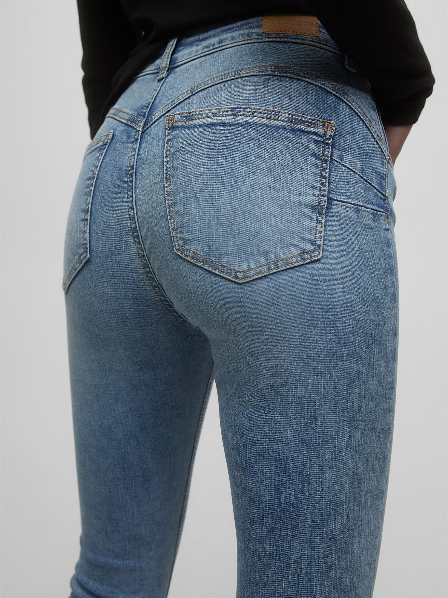 Pull&Bear Jeans albastru deschis - Pled.ro