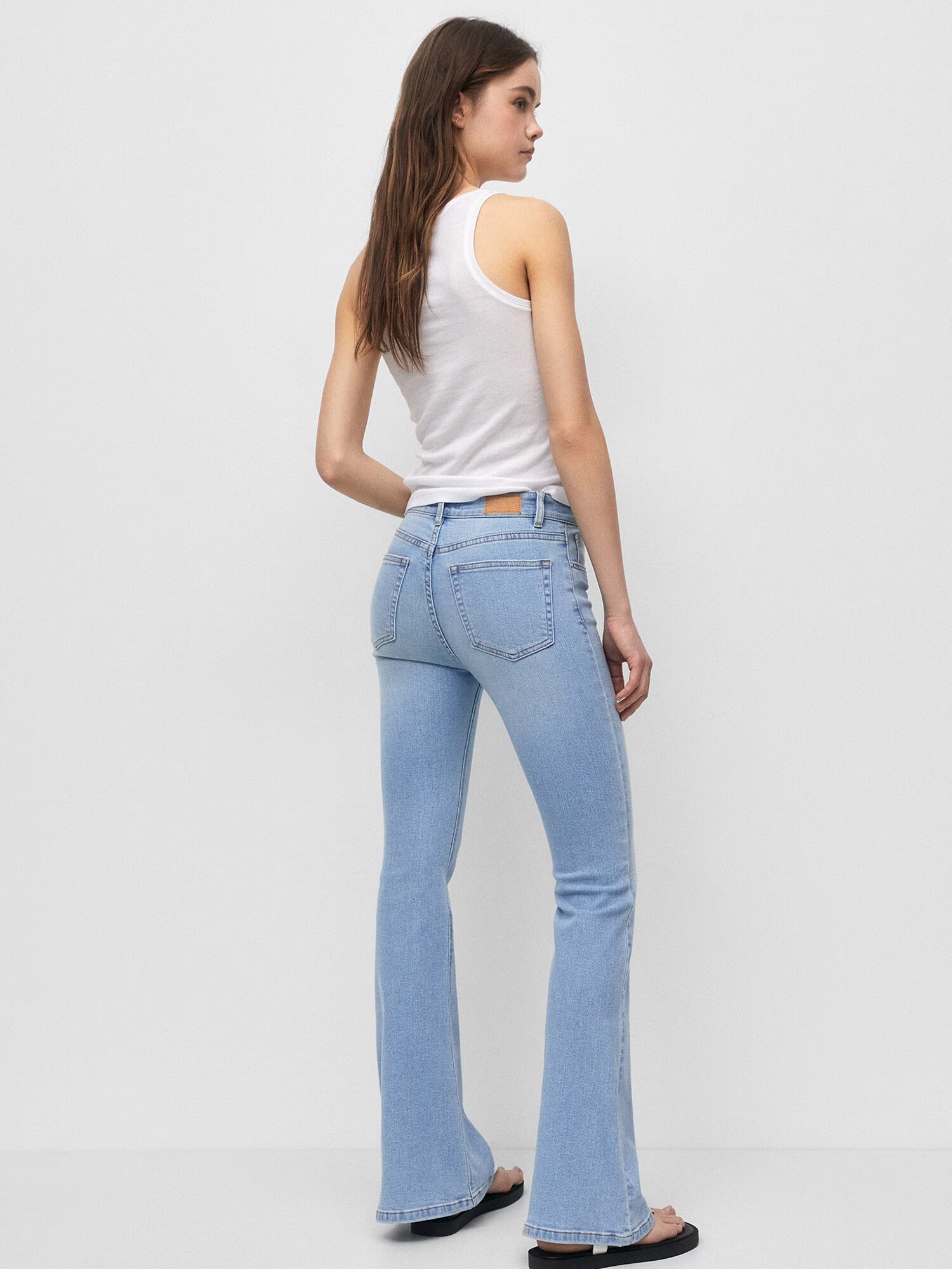 Pull&Bear Jeans albastru deschis - Pled.ro