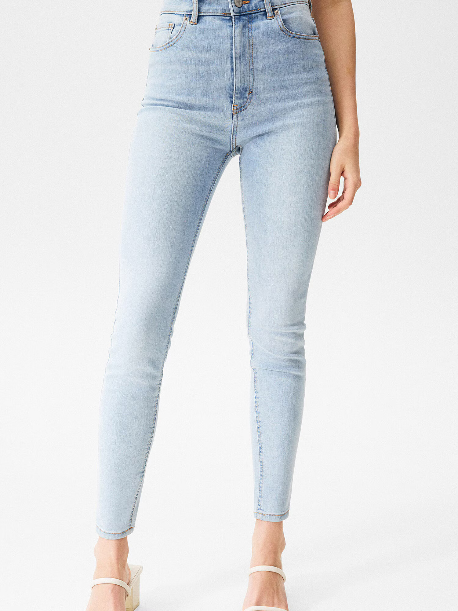 Pull&Bear Jeans albastru deschis - Pled.ro