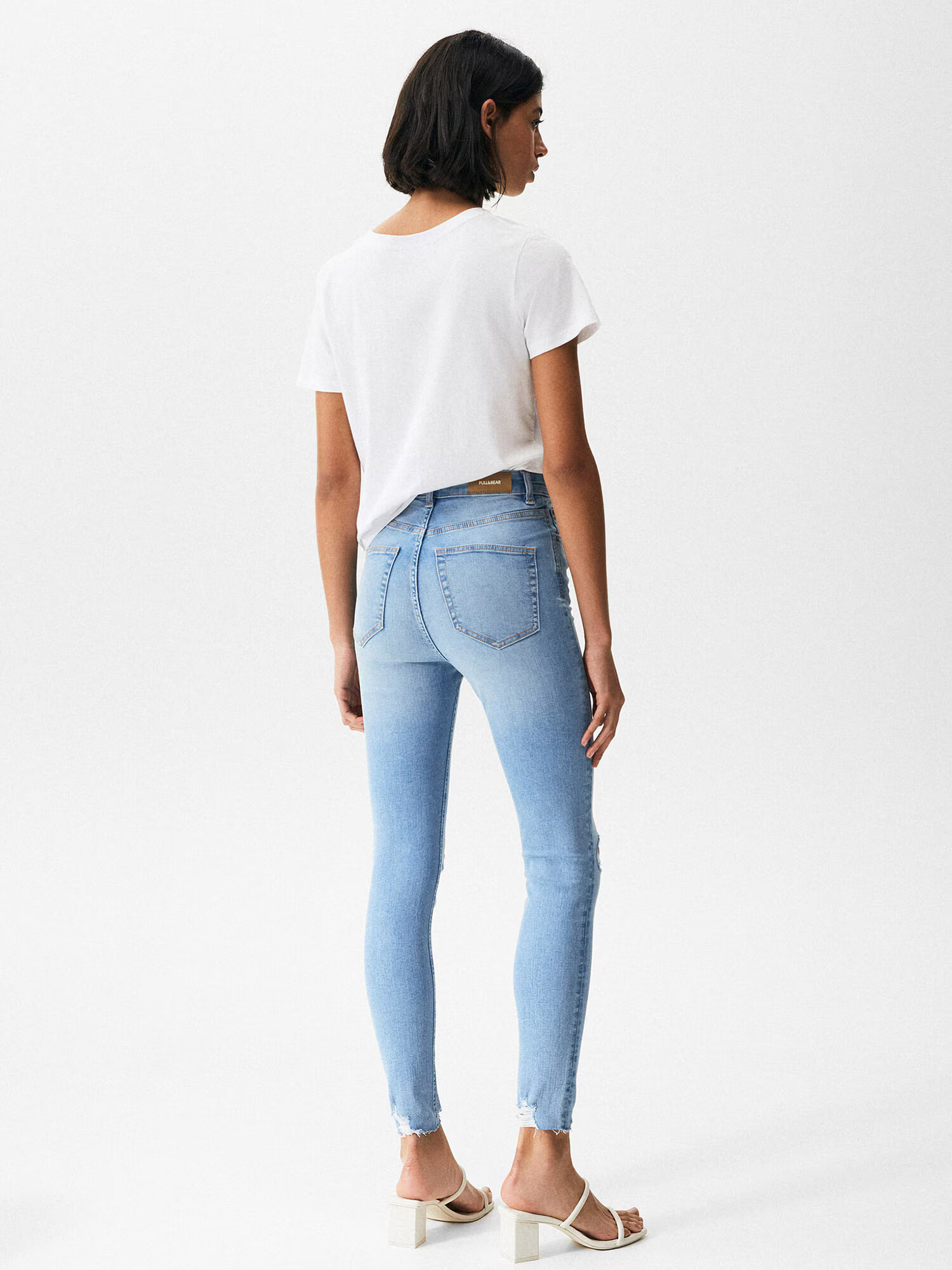 Pull&Bear Jeans albastru deschis - Pled.ro