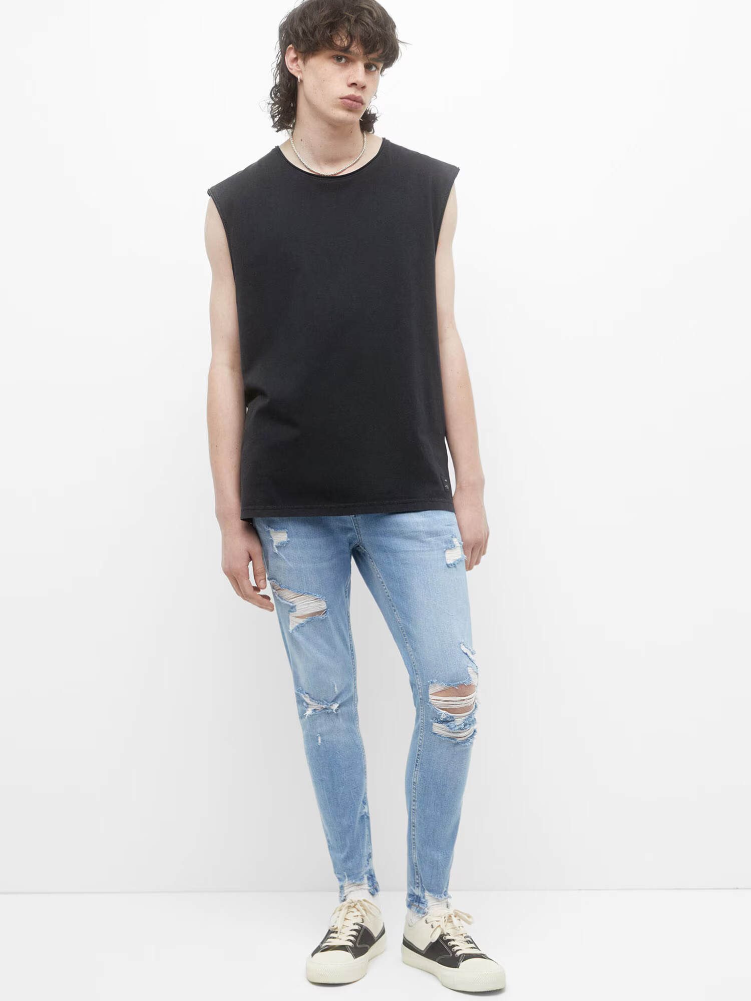 Pull&Bear Jeans albastru deschis - Pled.ro