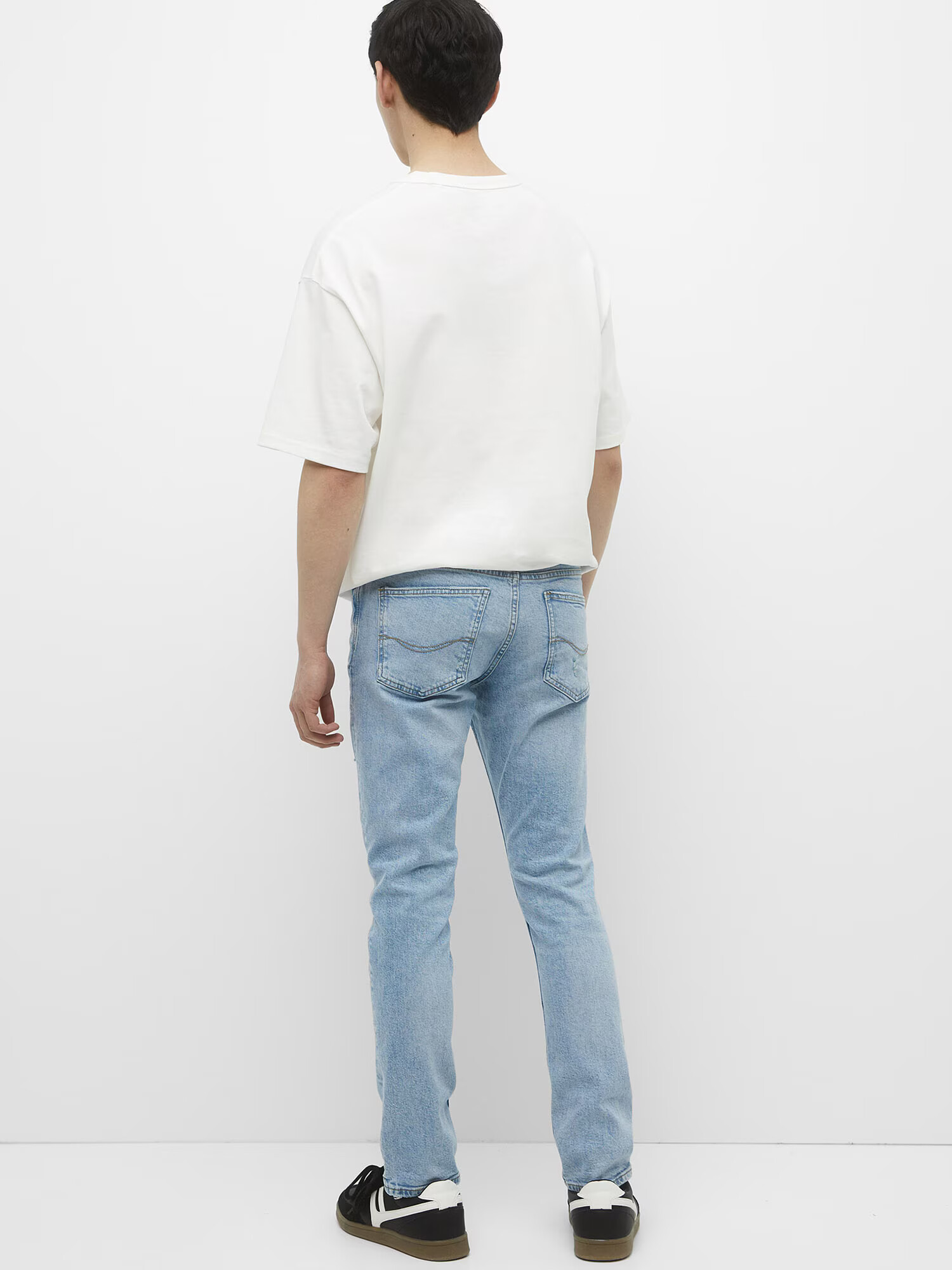 Pull&Bear Jeans albastru deschis - Pled.ro