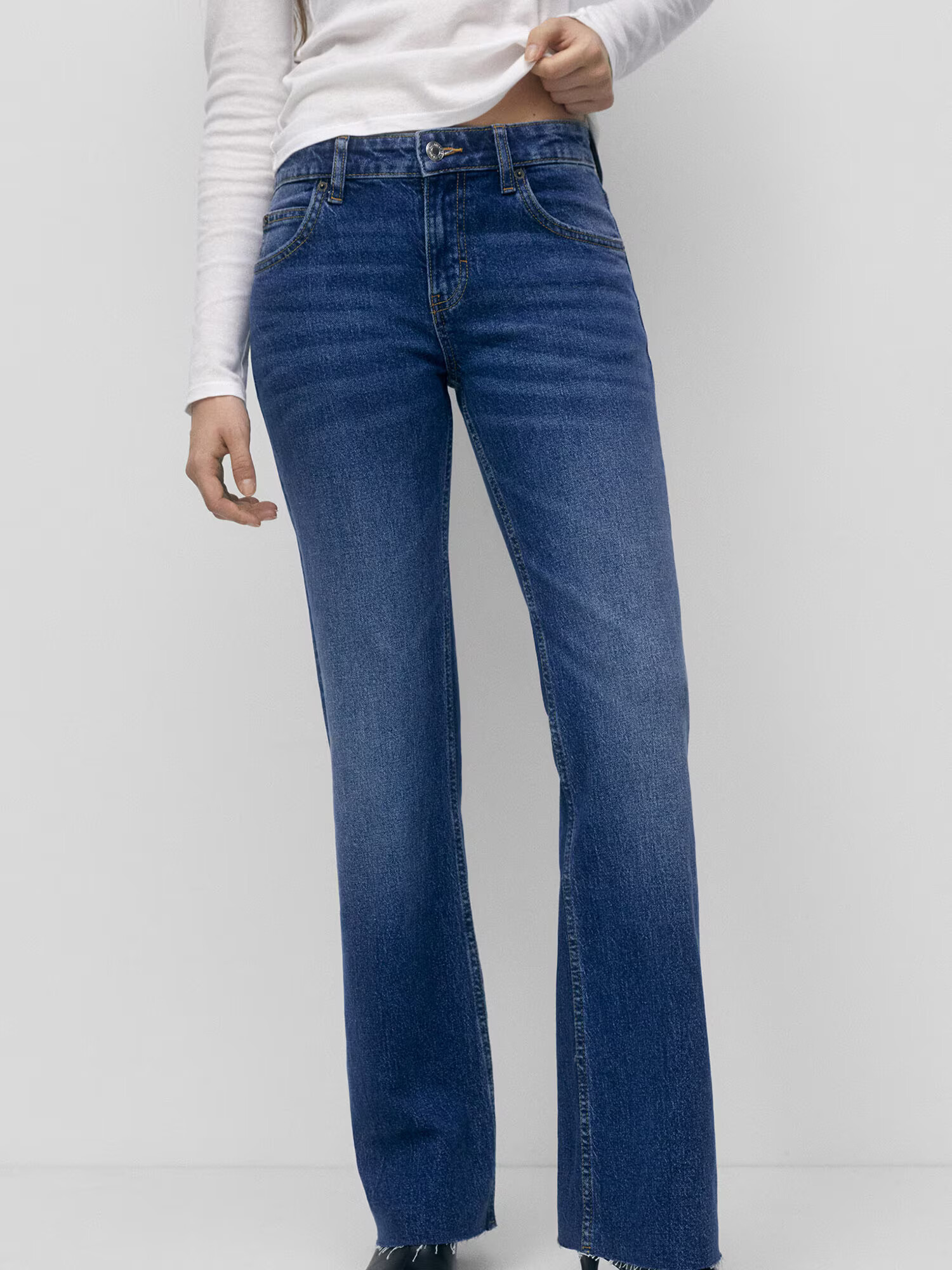 Pull&Bear Jeans albastru închis - Pled.ro