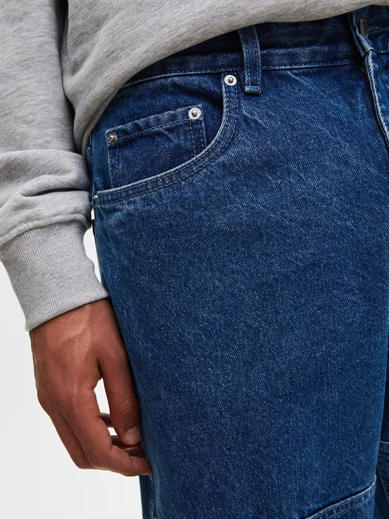 Pull&Bear Jeans albastru închis - Pled.ro