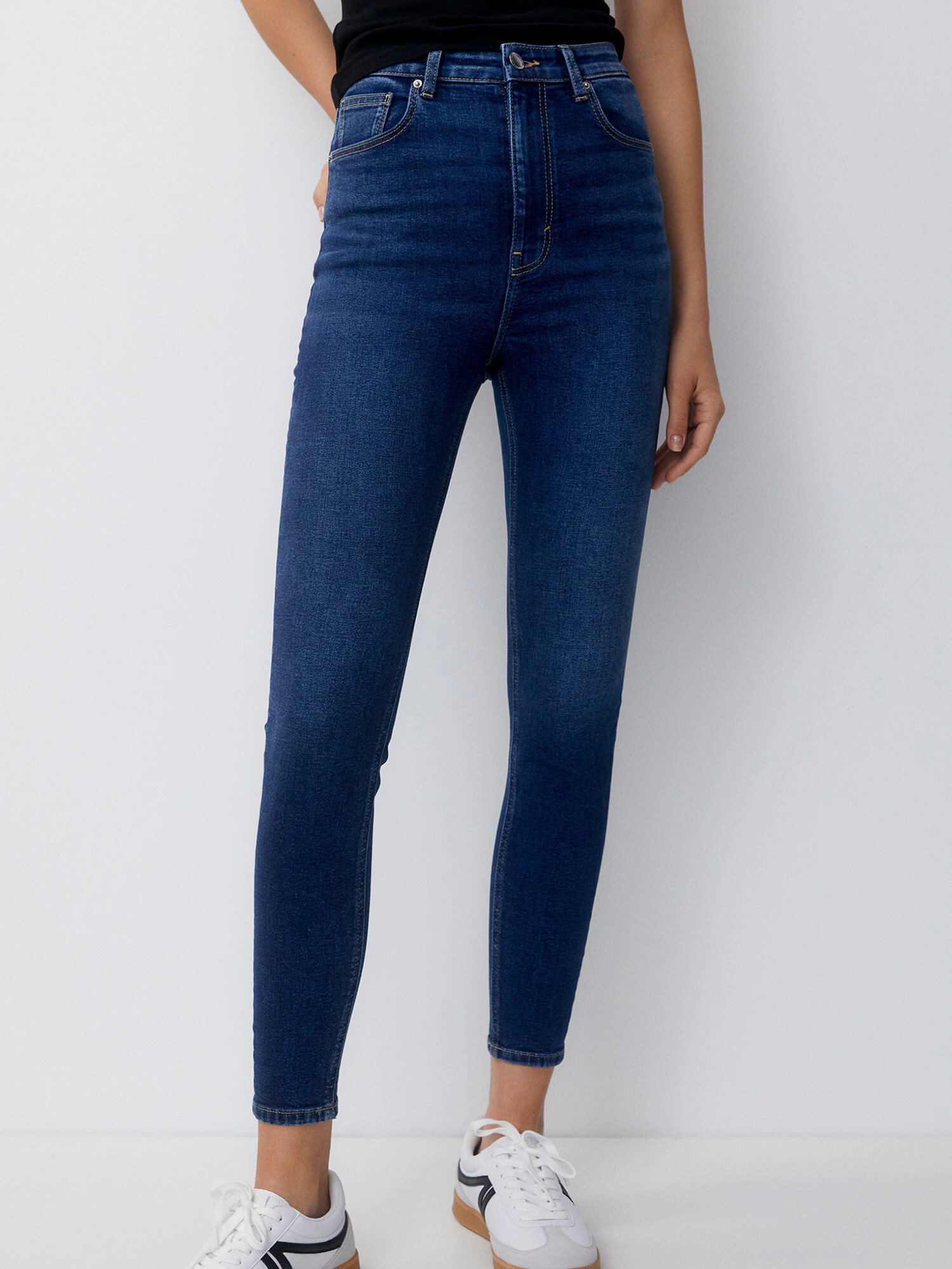 Pull&Bear Jeans albastru închis - Pled.ro