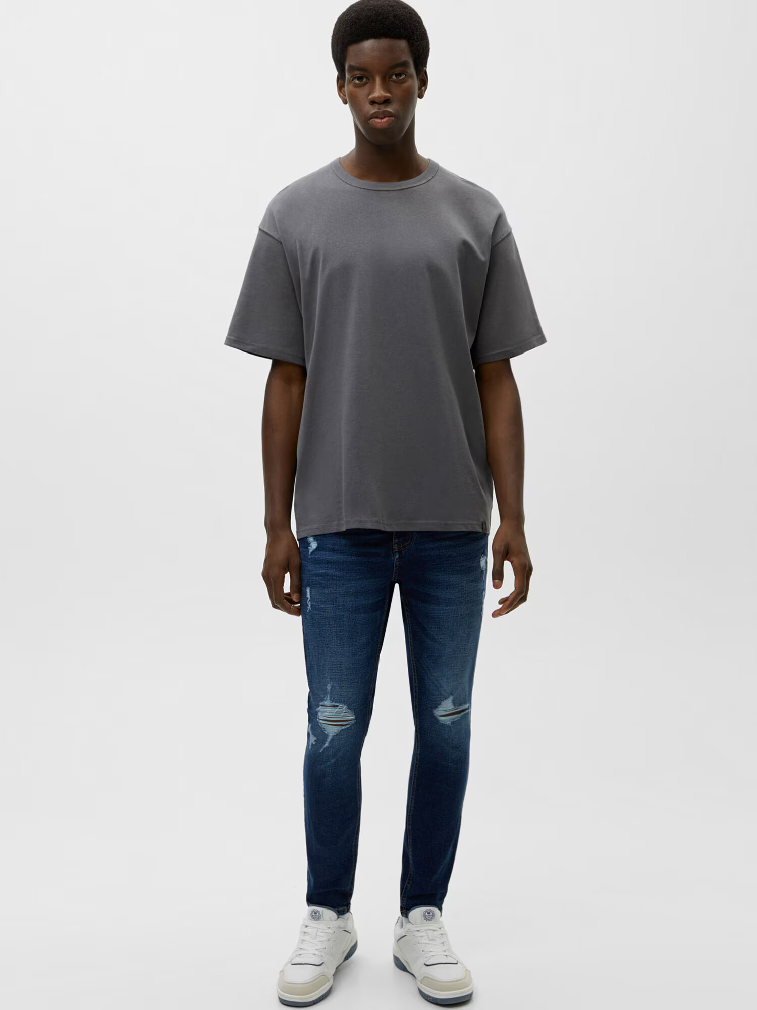 Pull&Bear Jeans albastru închis - Pled.ro