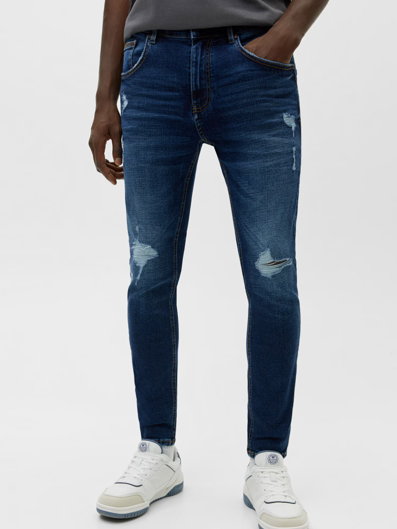 Pull&Bear Jeans albastru închis - Pled.ro