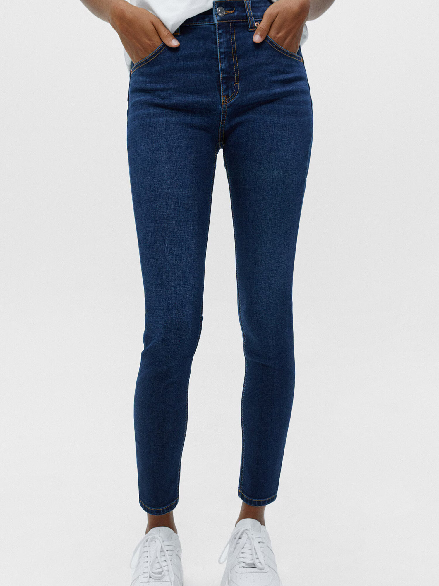 Pull&Bear Jeans albastru închis - Pled.ro