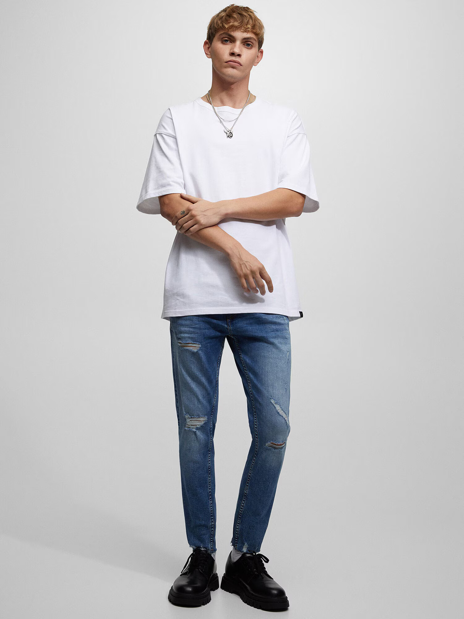 Pull&Bear Jeans albastru închis - Pled.ro