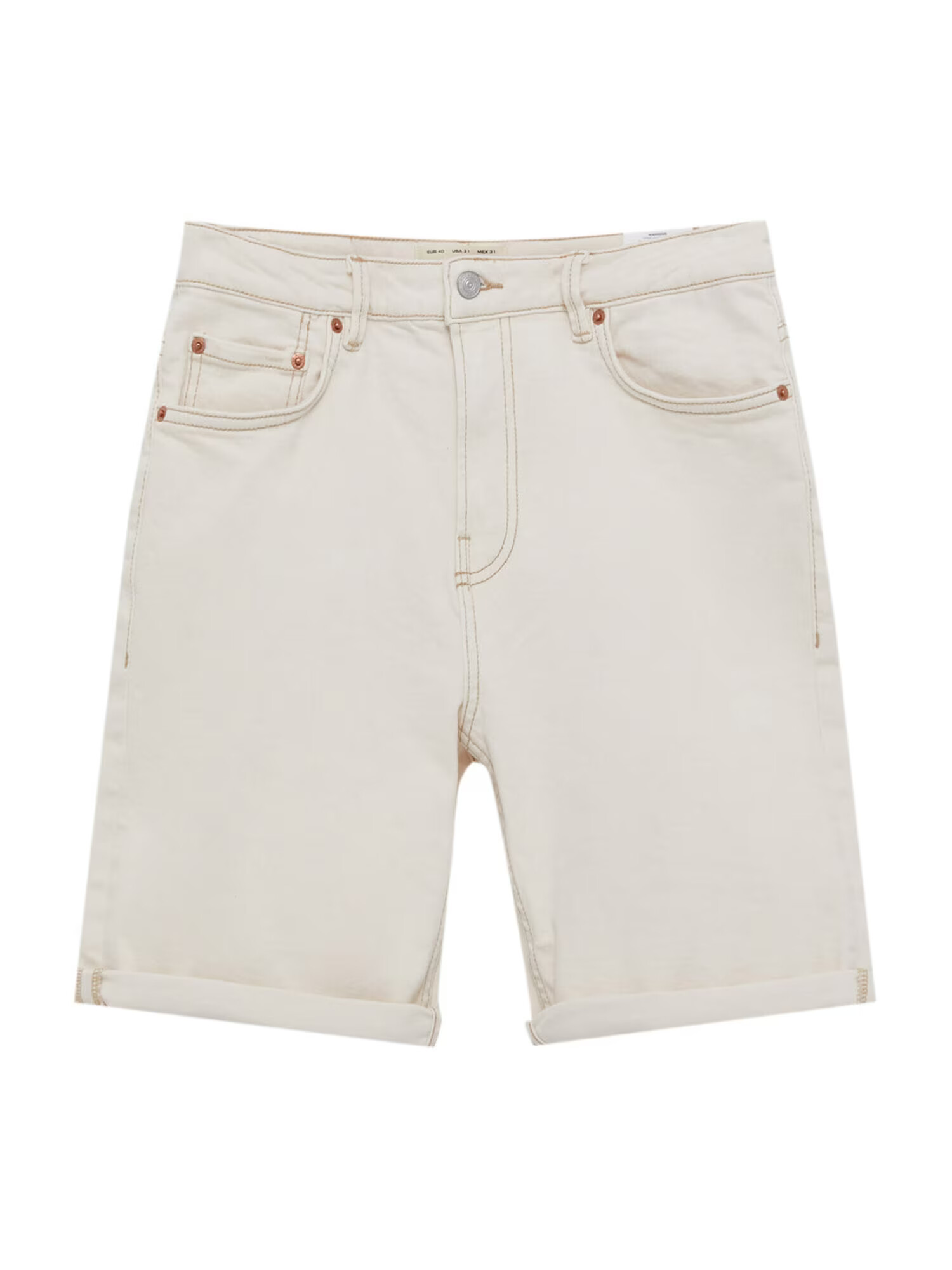 Pull&Bear Jeans ecru - Pled.ro