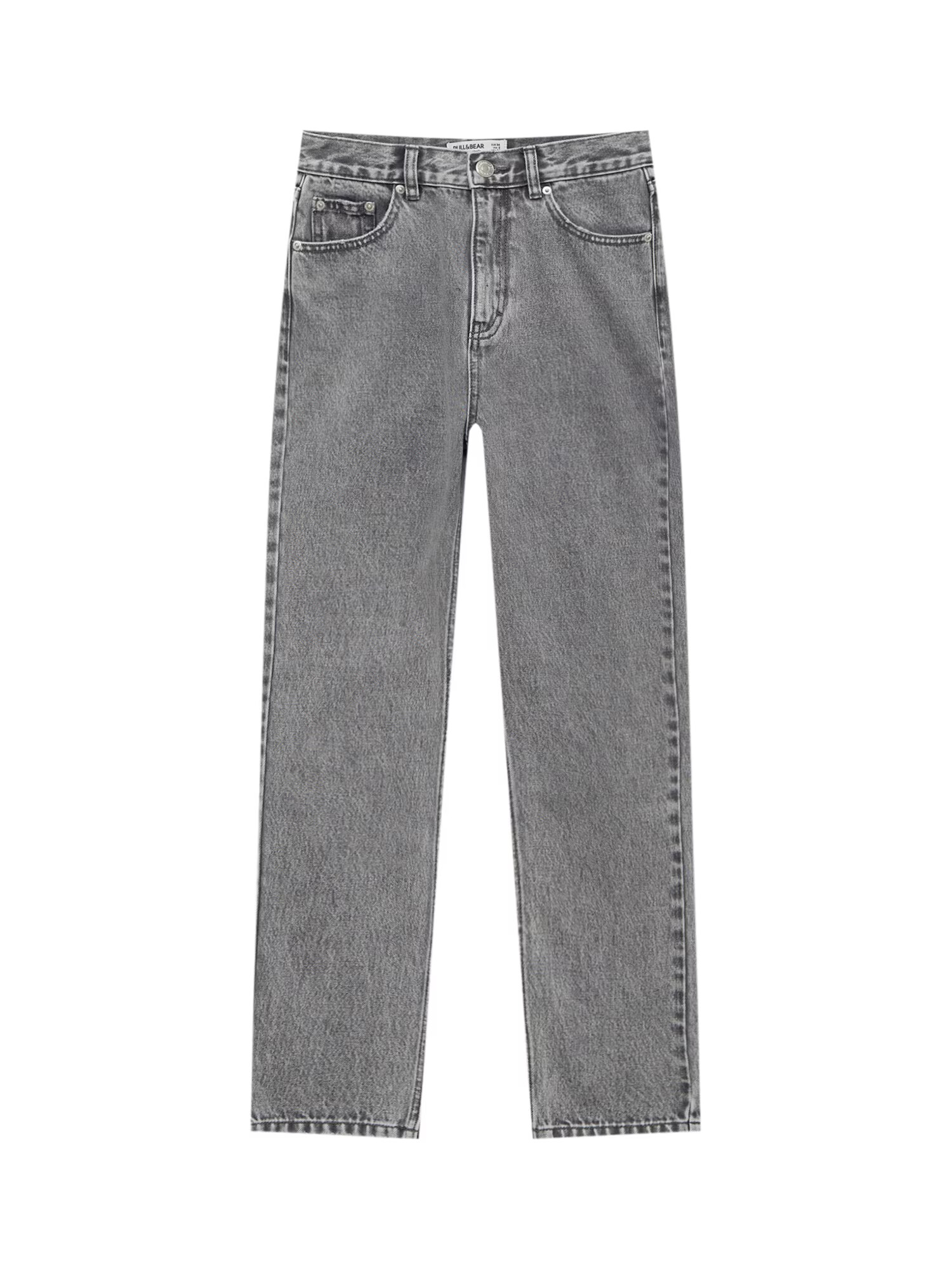 Pull&Bear Jeans gri denim - Pled.ro