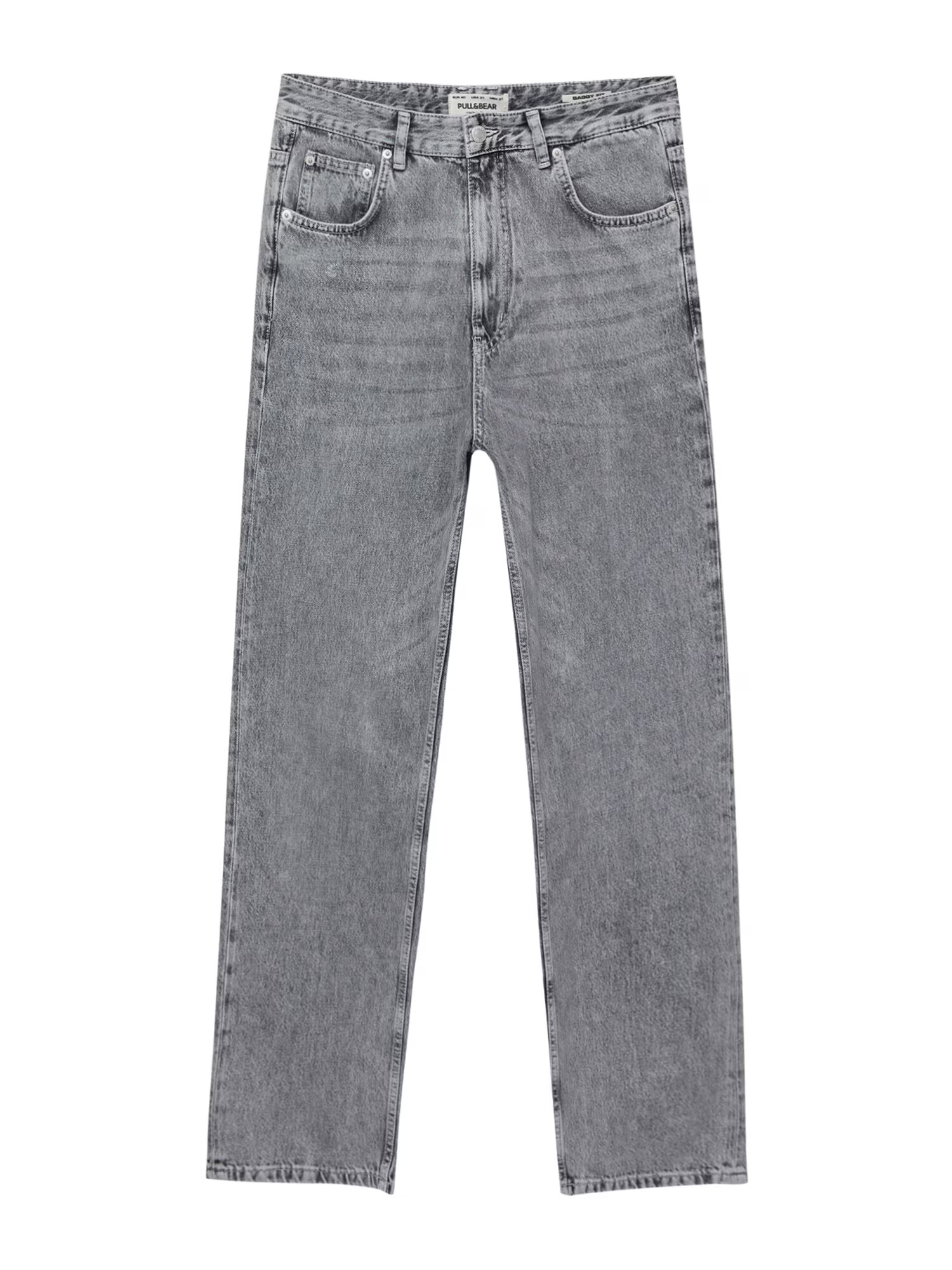 Pull&Bear Jeans gri denim - Pled.ro